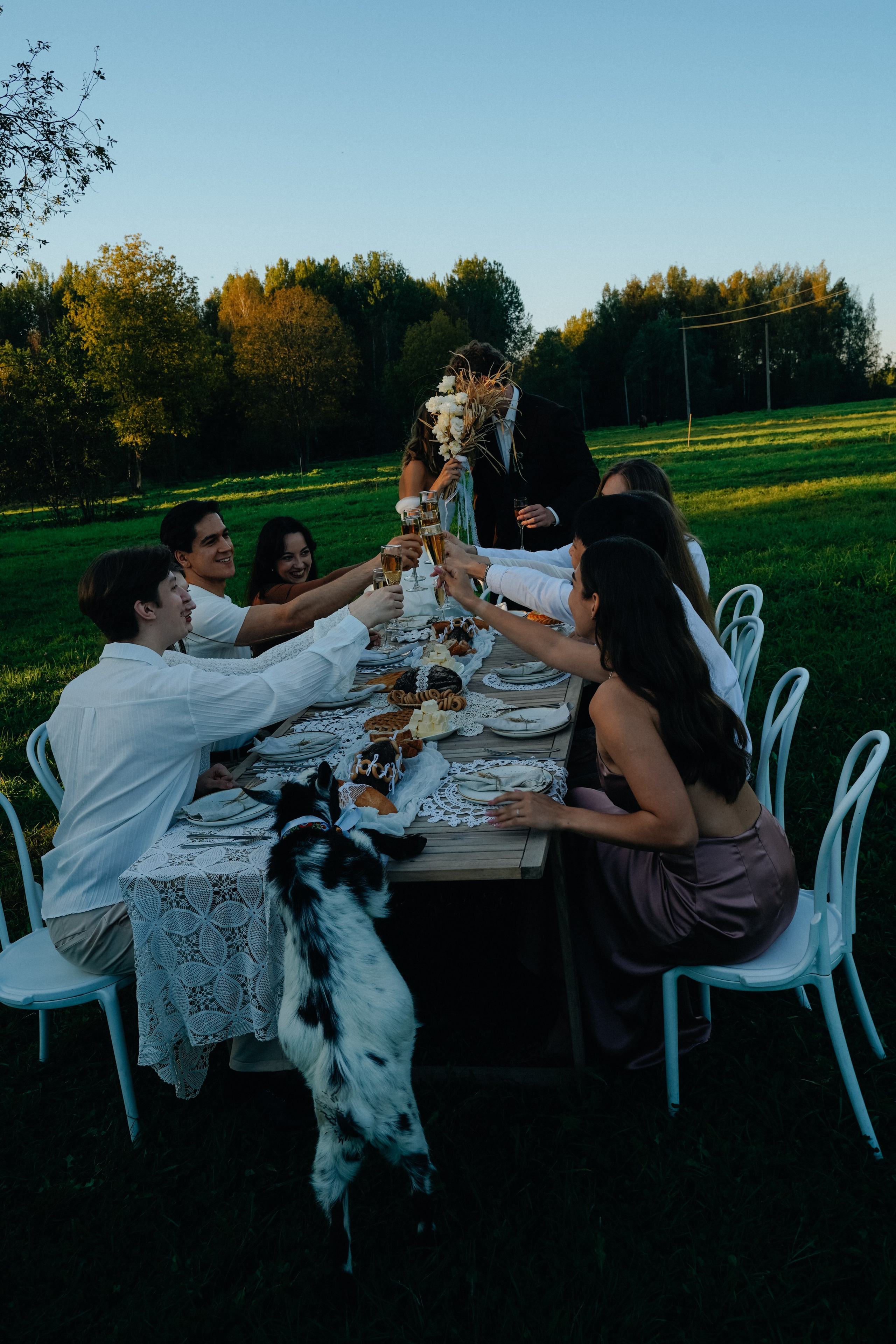 Свадьба на ферме