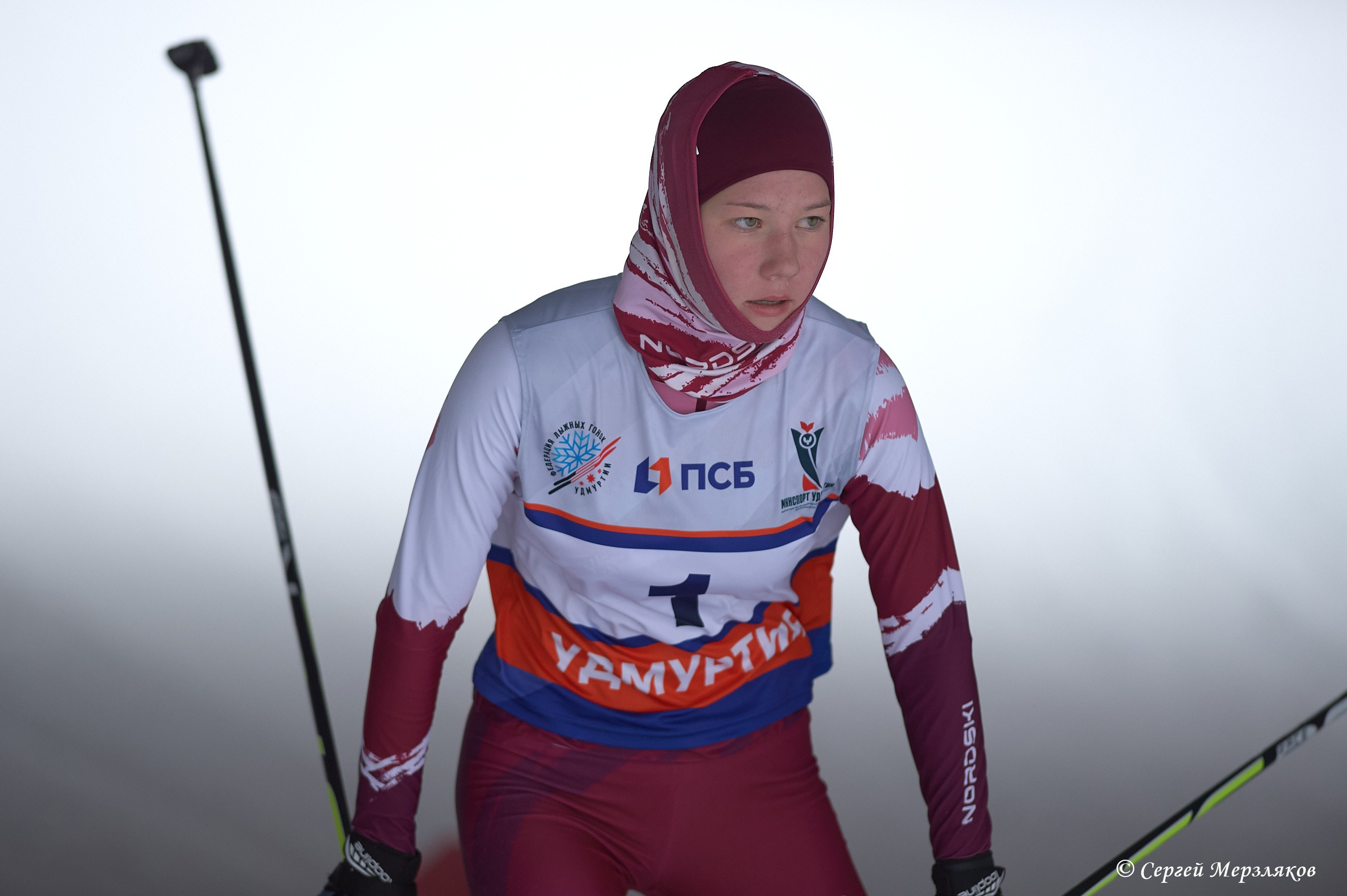 Всероссийские соревнования по лыжным гонкам на призы ЗМС Галины Кулаковой. Спортивный репортажный фотограф в Ижевске Сергей Мерзляков