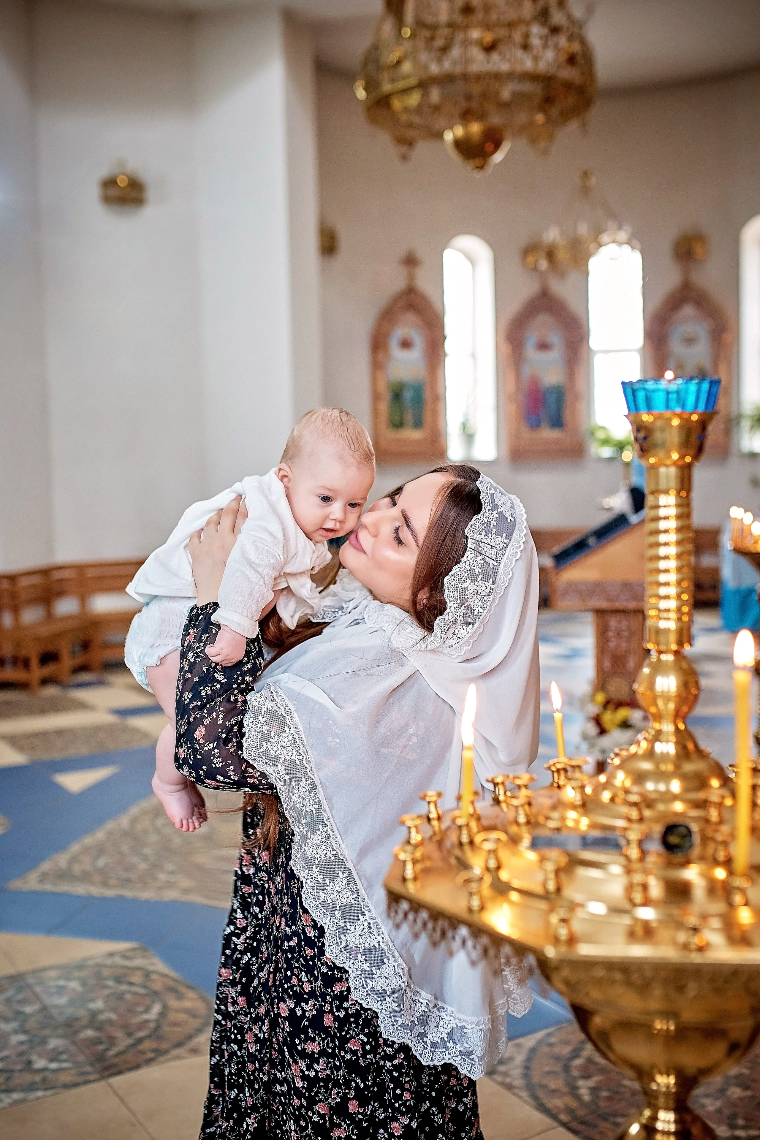 Таинство Крещения Арсения с. Павловск. Фотограф на Крещение и Венчание в Барнауле