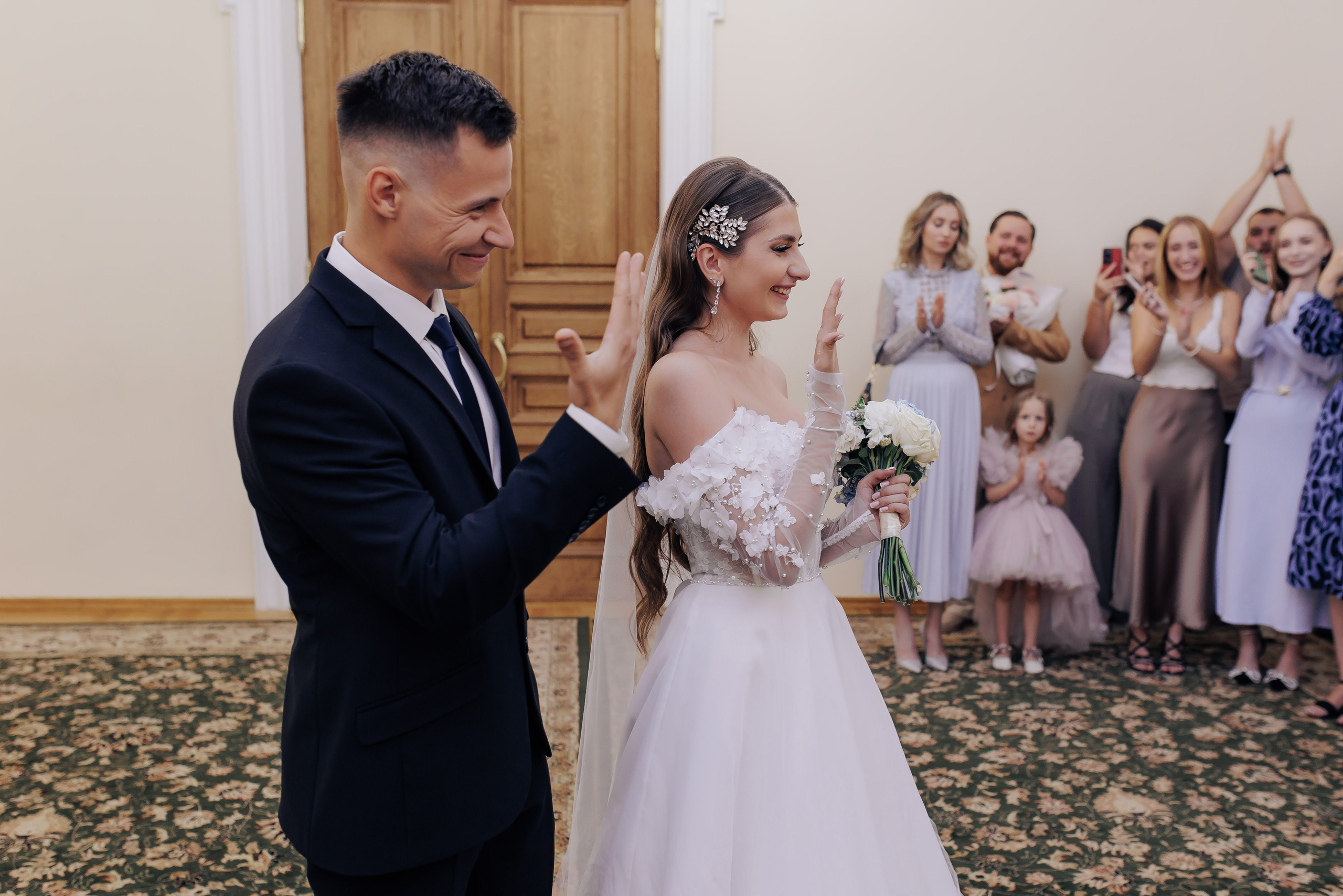 Фотосессия в загсе. Свадебный фотограф Воронеж