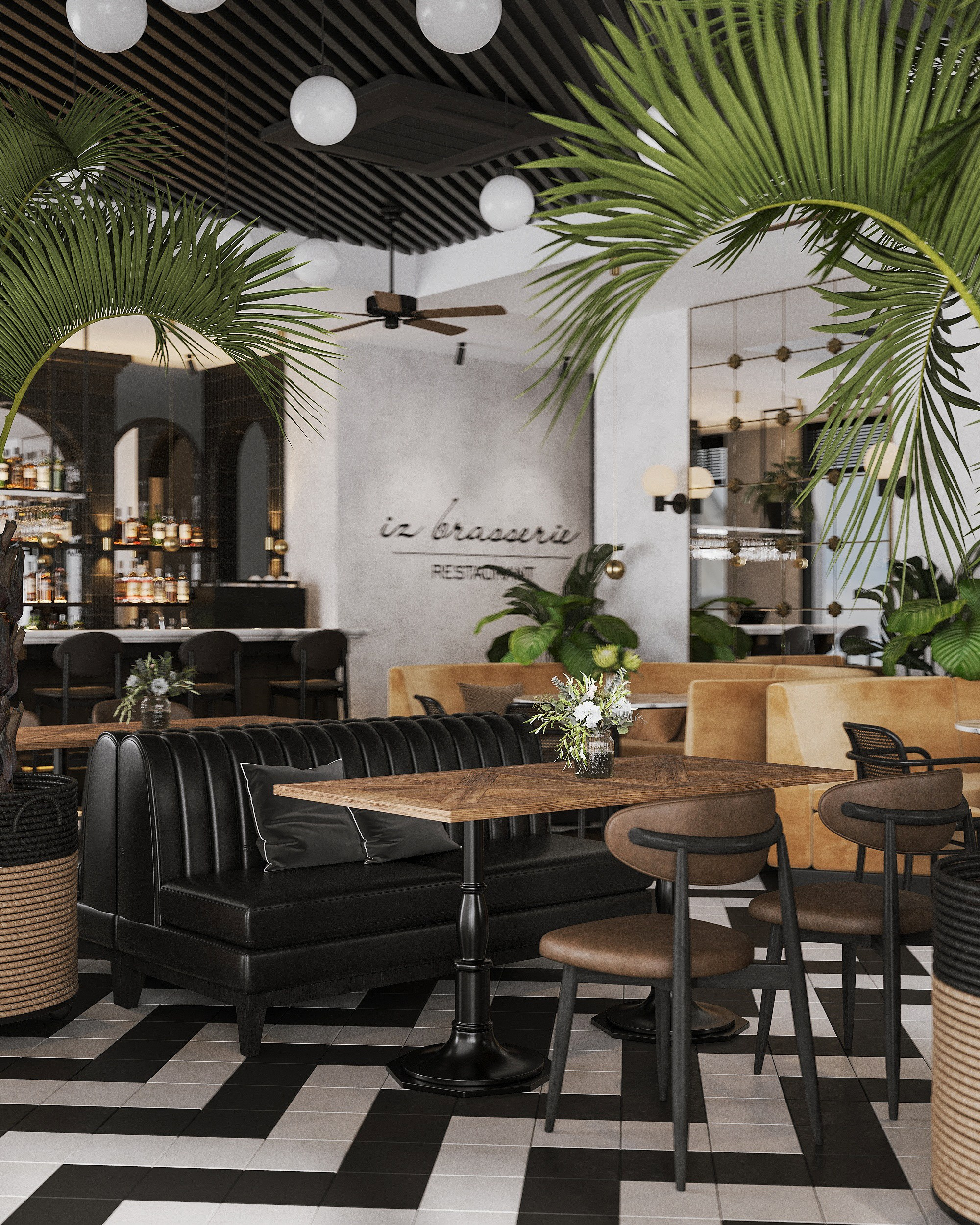 Iz brasserie Phuket | 2025. 3D Визуализатор Великородная Виктория