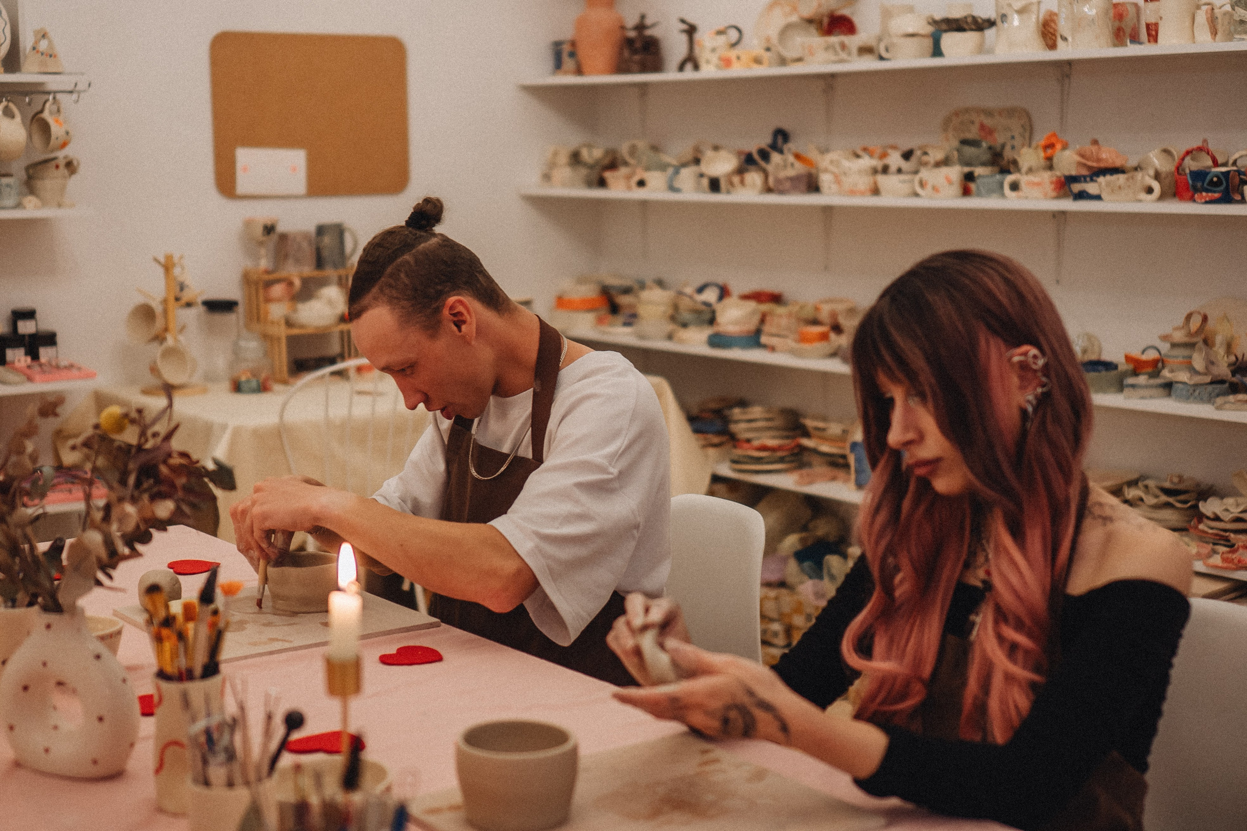 СВИДАНИЕ В ГОНЧАРНОЙ МАСТЕРСКОЙ. Профессиональный фотограф, Санкт-Петербург — Виктория Богомолова