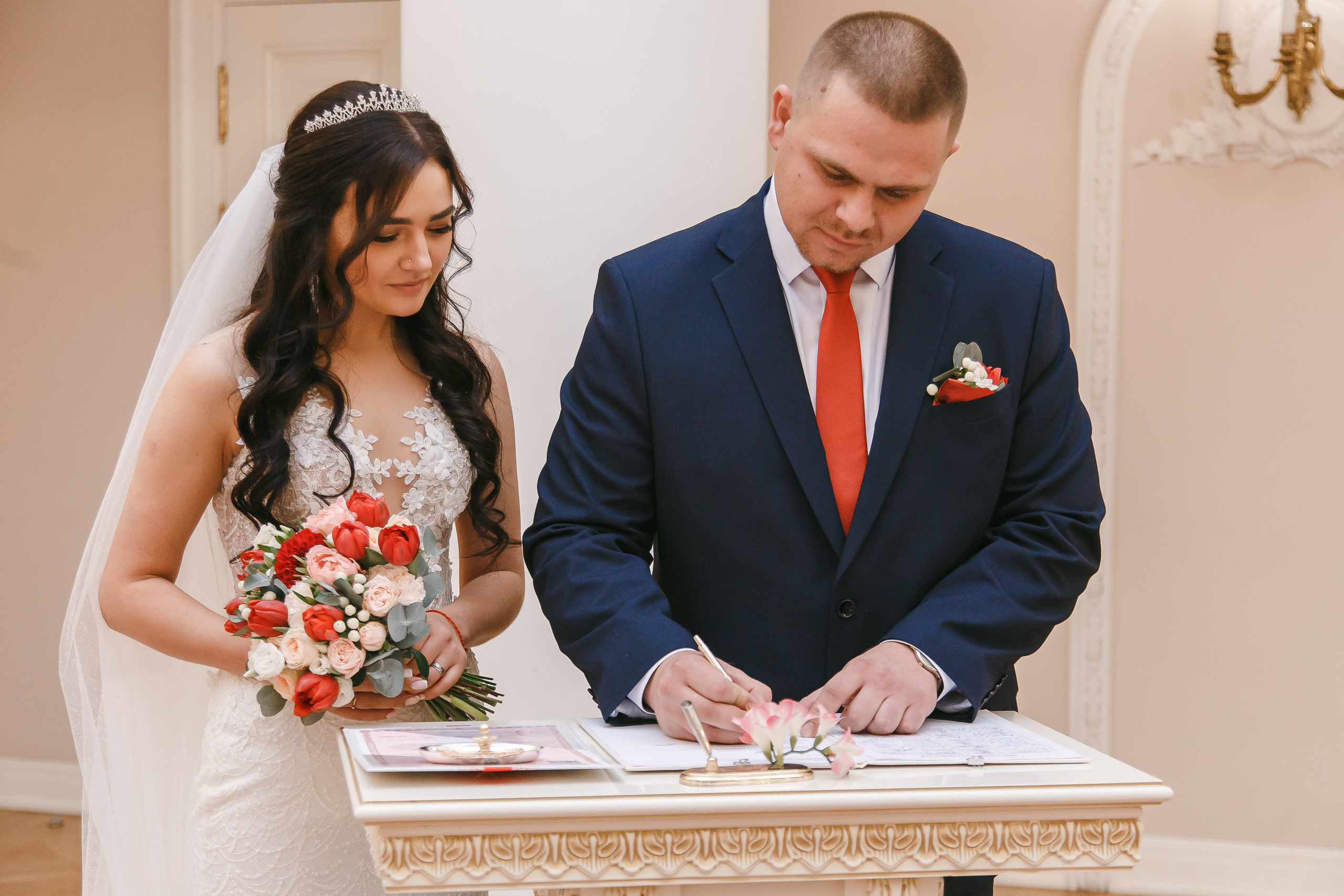 Первая осенняя свадьба