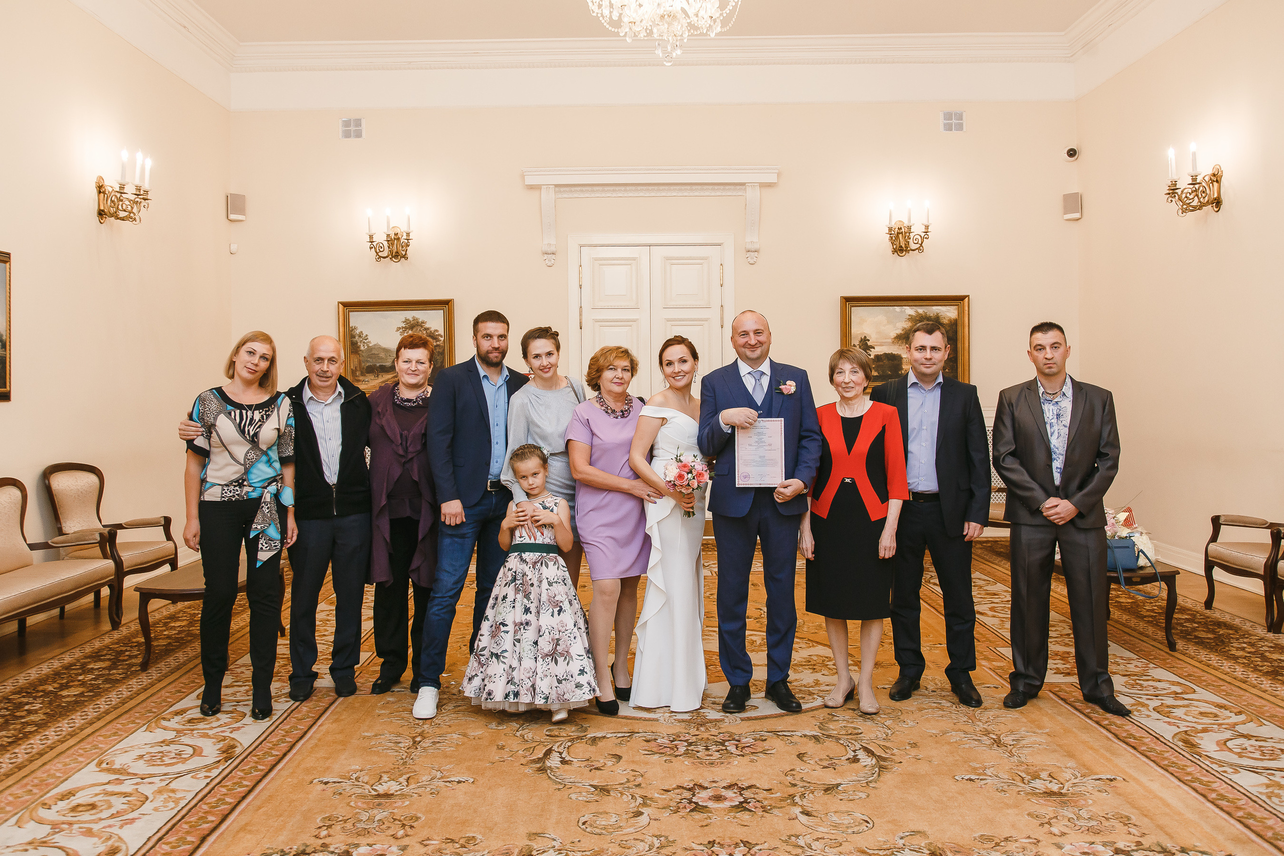 Свадебная фотосъемка — Дворец бракосочетания