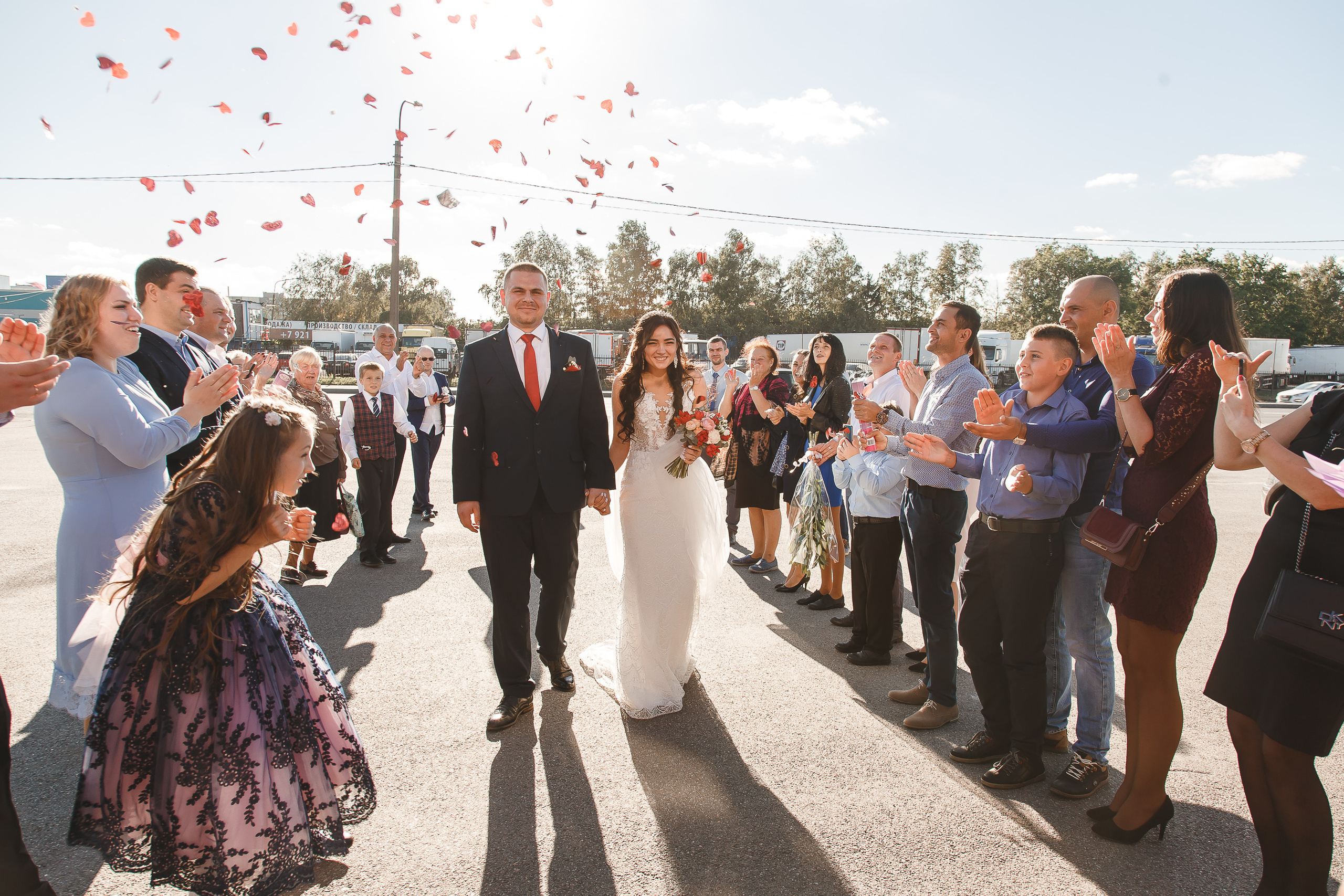 Первая осенняя свадьба