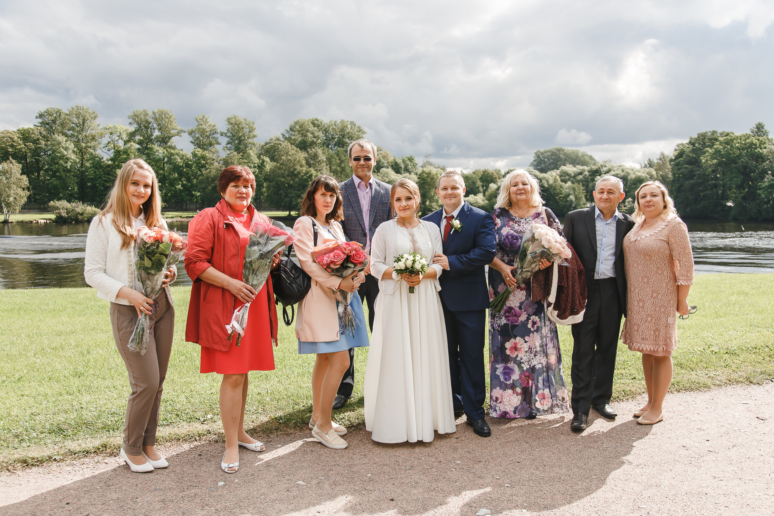 Свадебная фотосъемка в ЗАГСе Приморского района