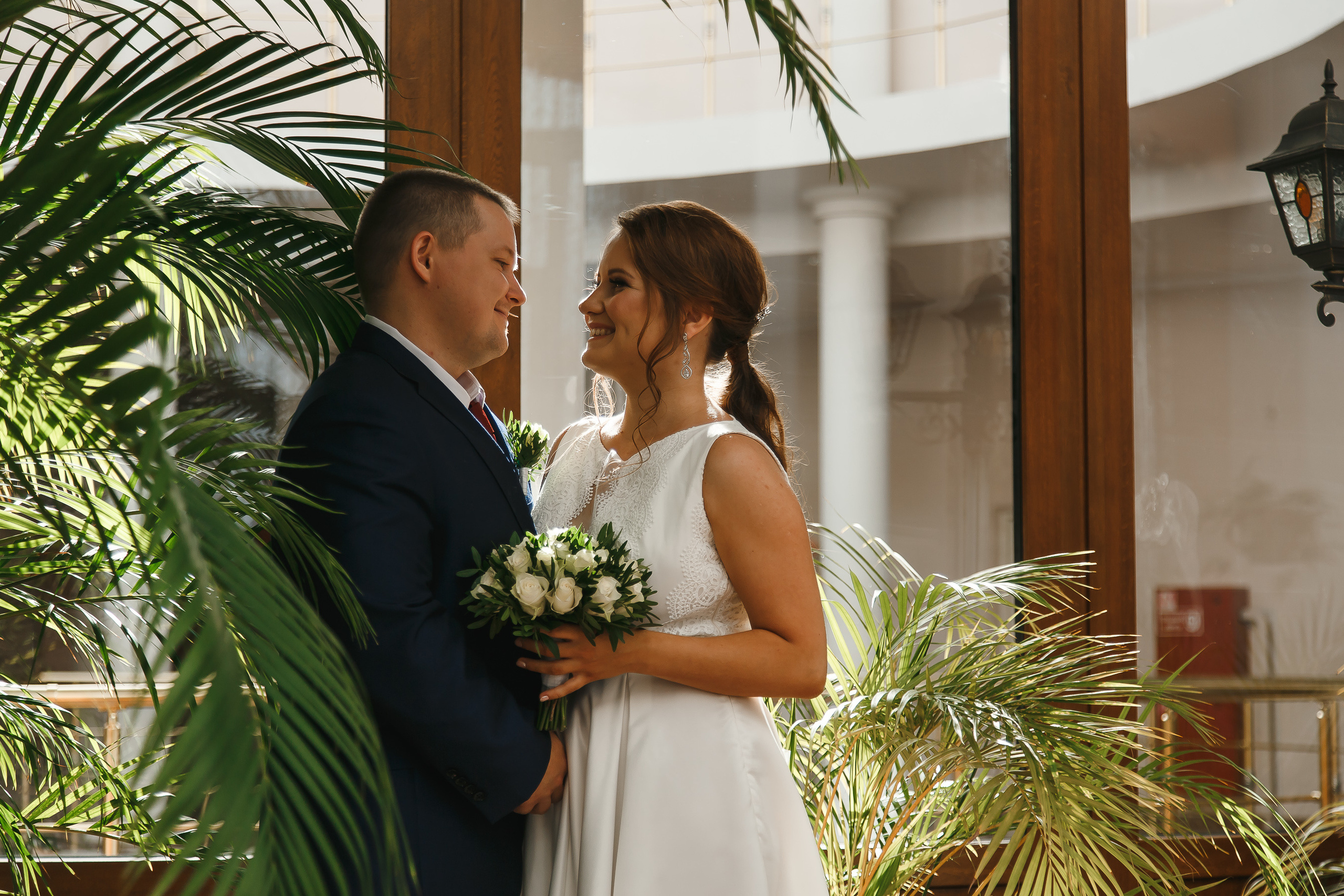 Свадебная фотосъемка в ЗАГСе Приморского района