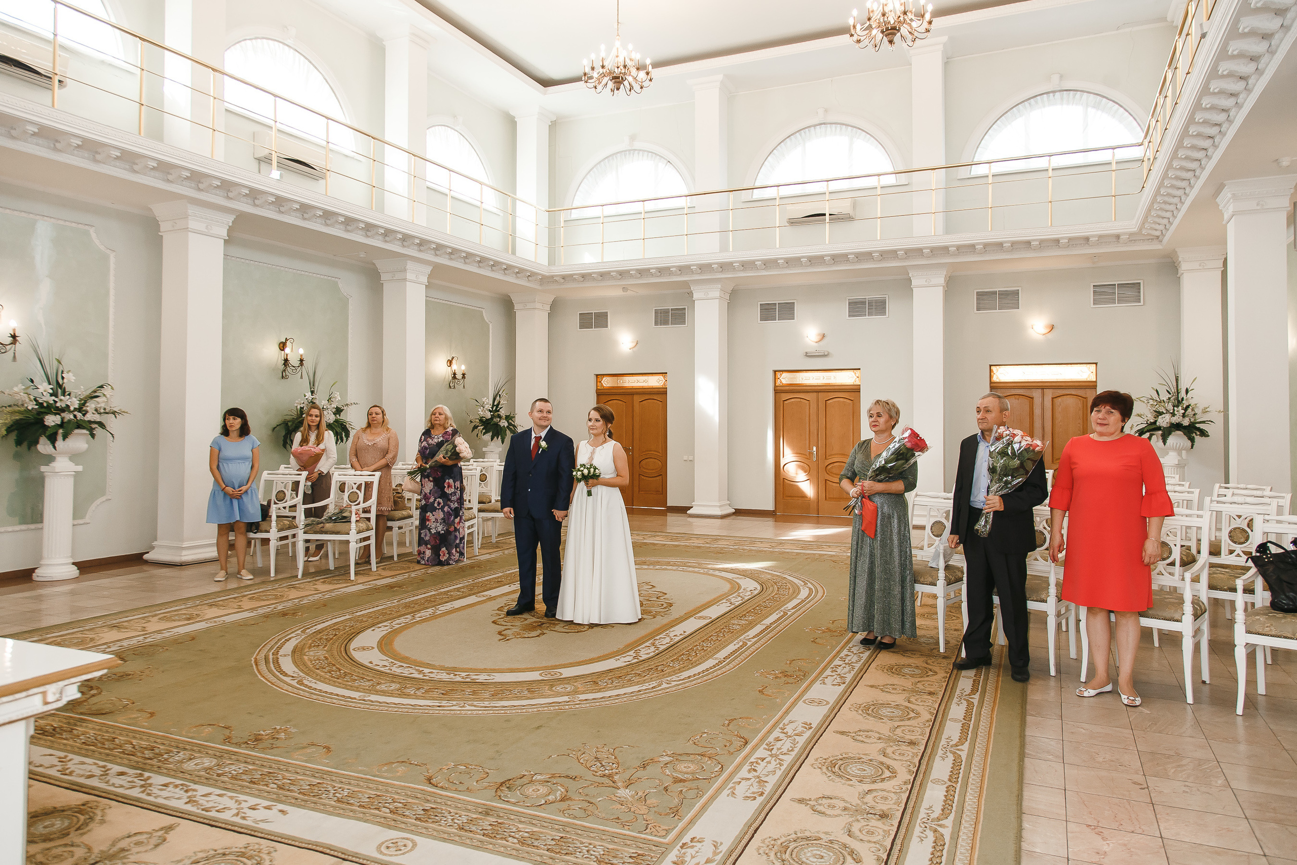 Свадебная фотосъемка в ЗАГСе Приморского района