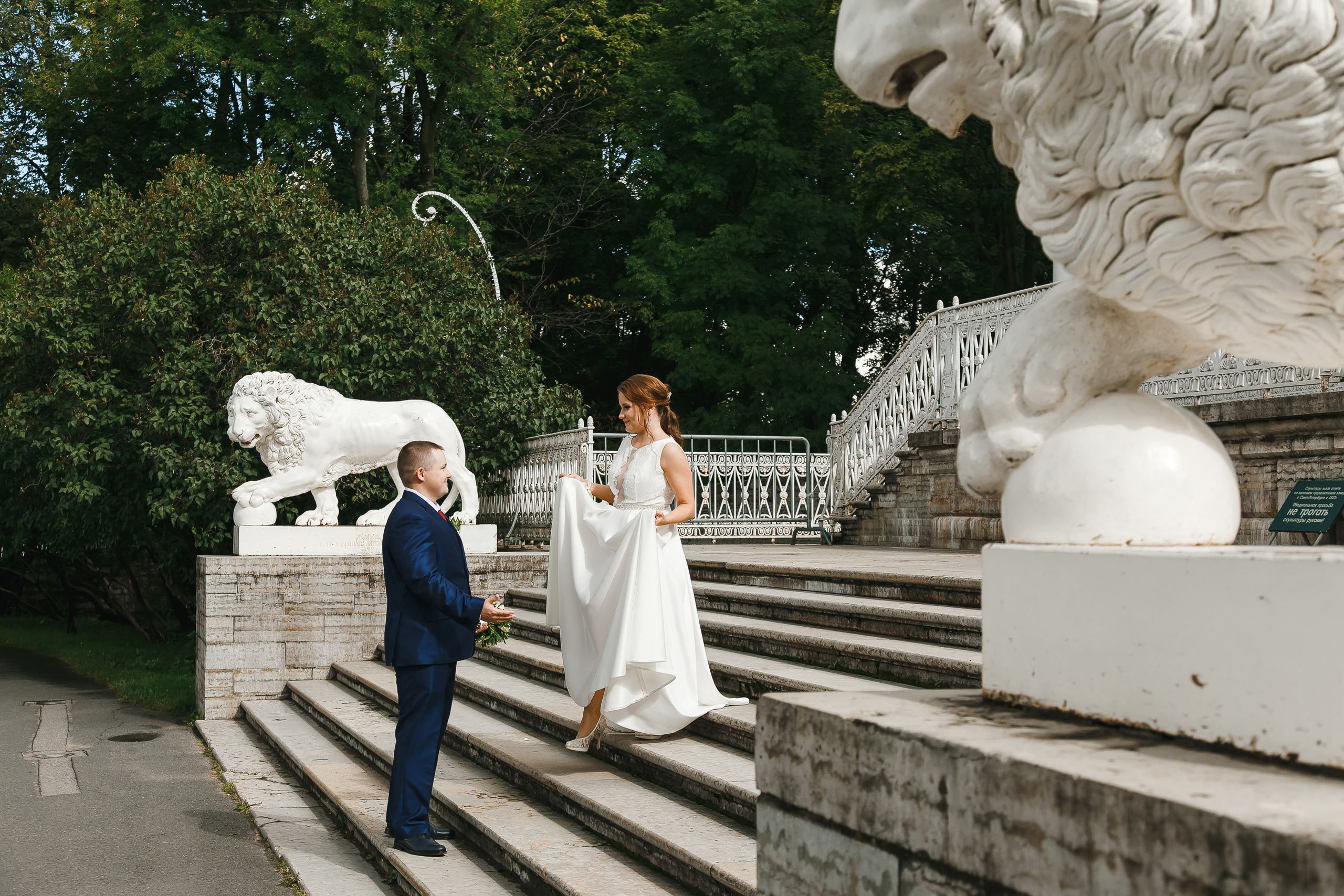 Свадебная фотосъемка в ЗАГСе Приморского района