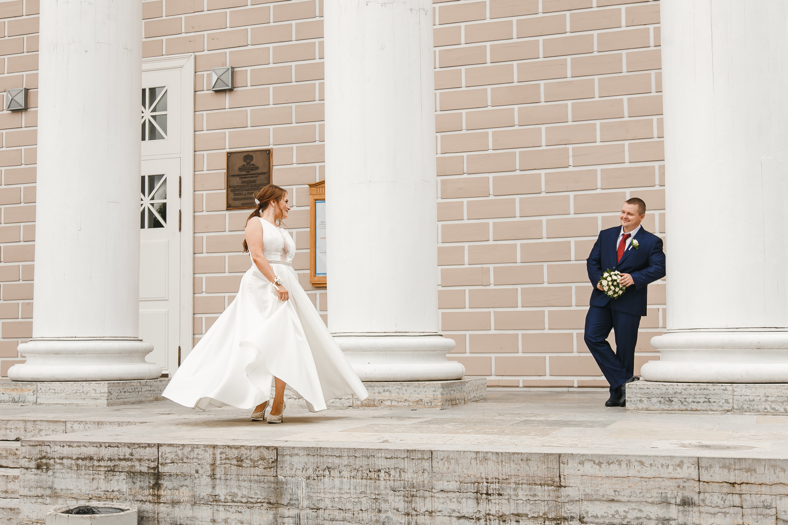 Свадебная фотосъемка в ЗАГСе Приморского района