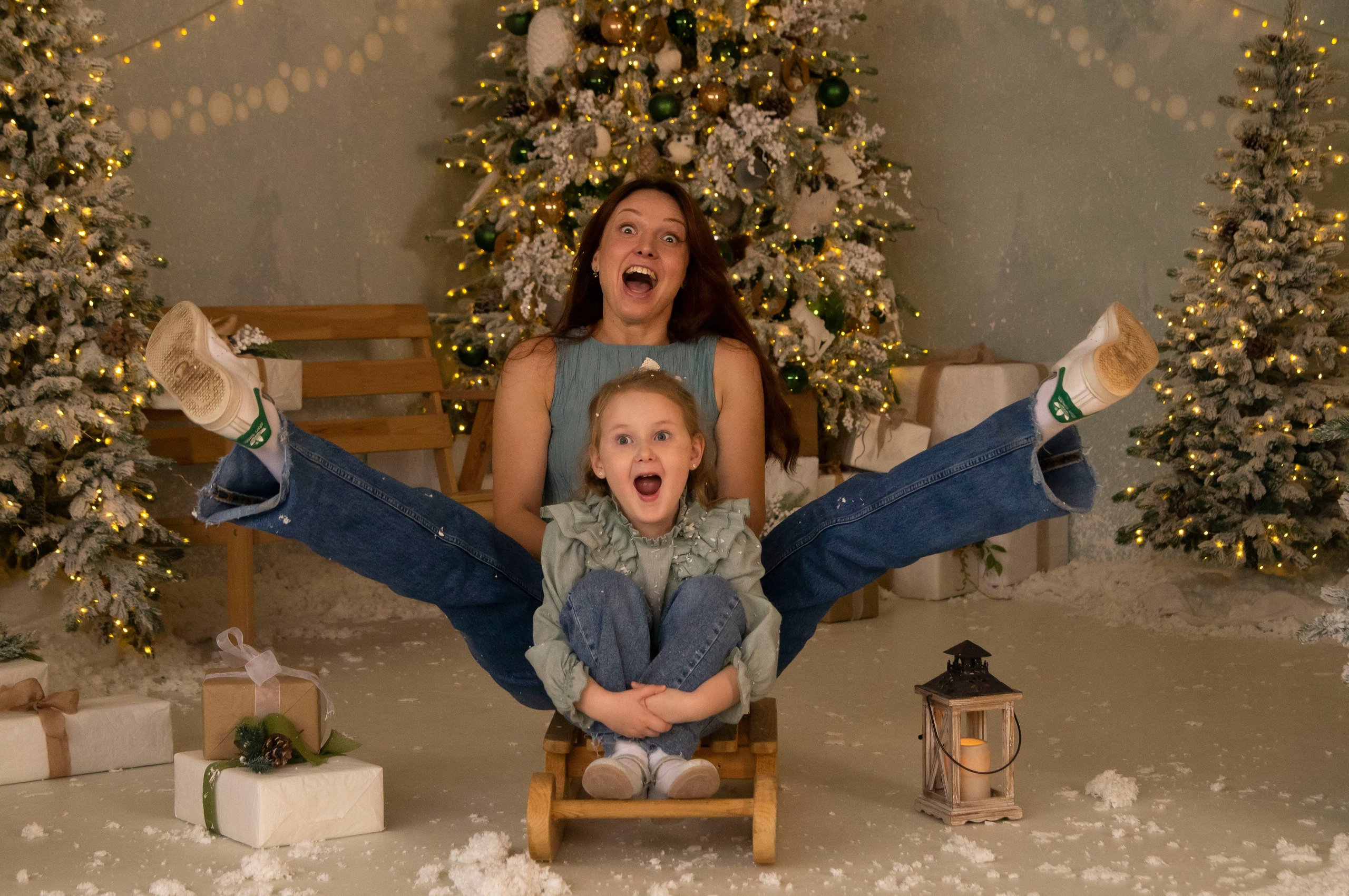 Елена, Александр, Ярослав и Валерия. Фотограф в Новосибирске Катя Крыловская