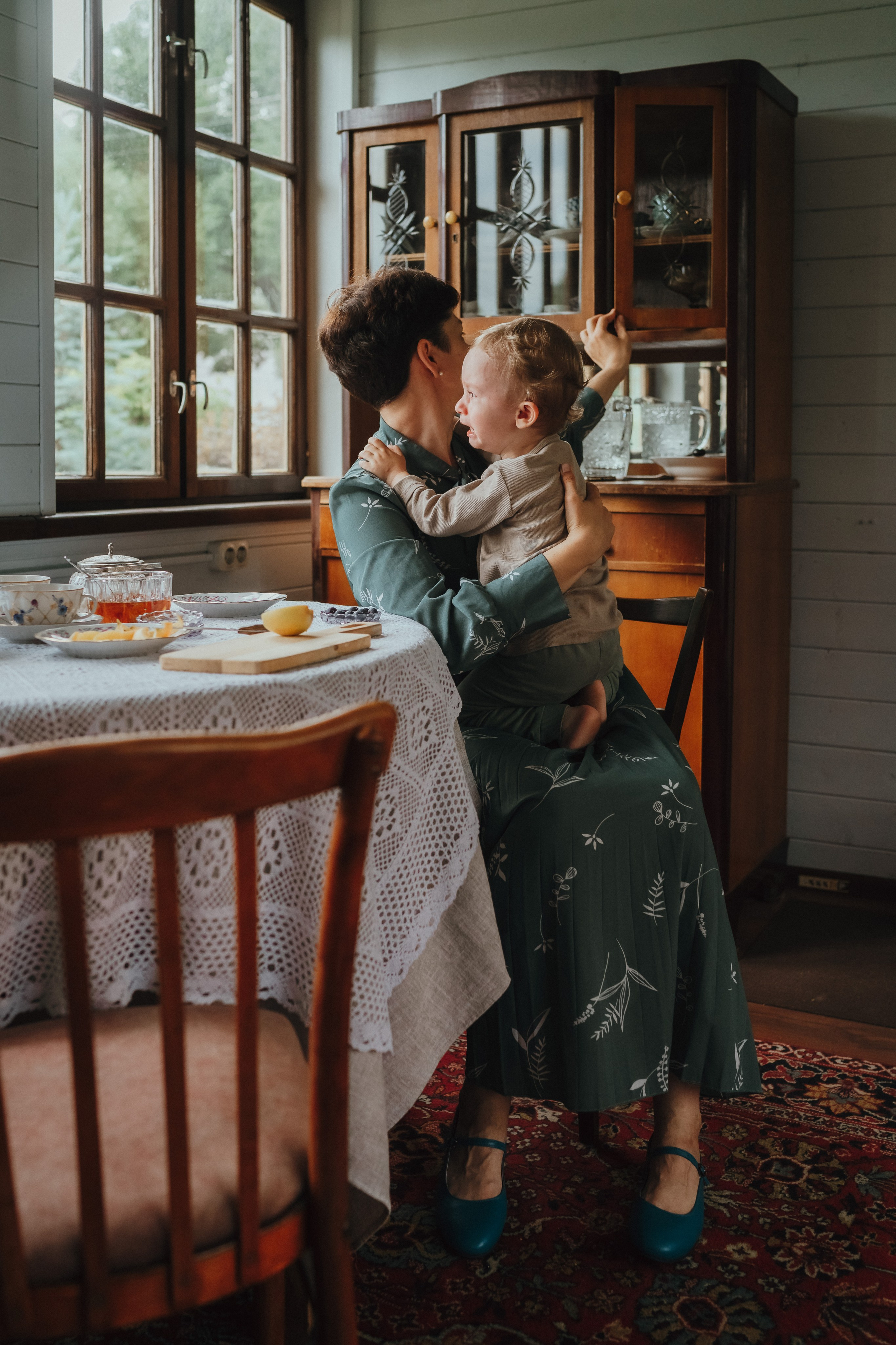 Домашняя фотосессия на даче у Надежды