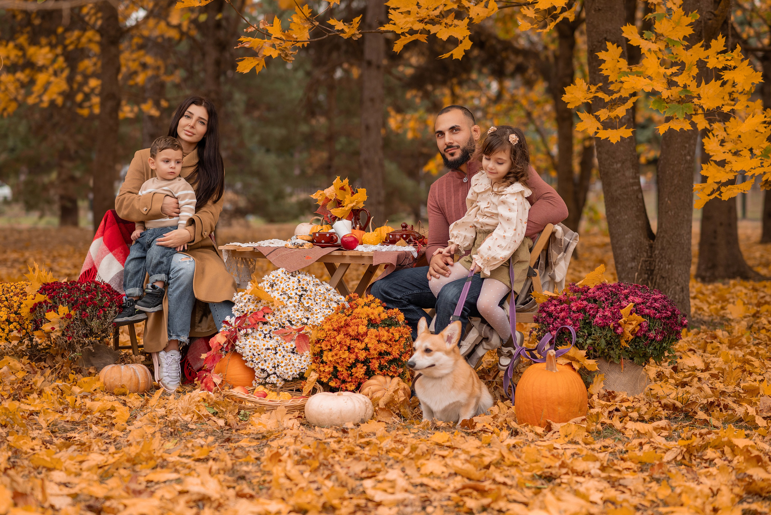 Осенний фотодень. Семейный фотограф в Краснодаре