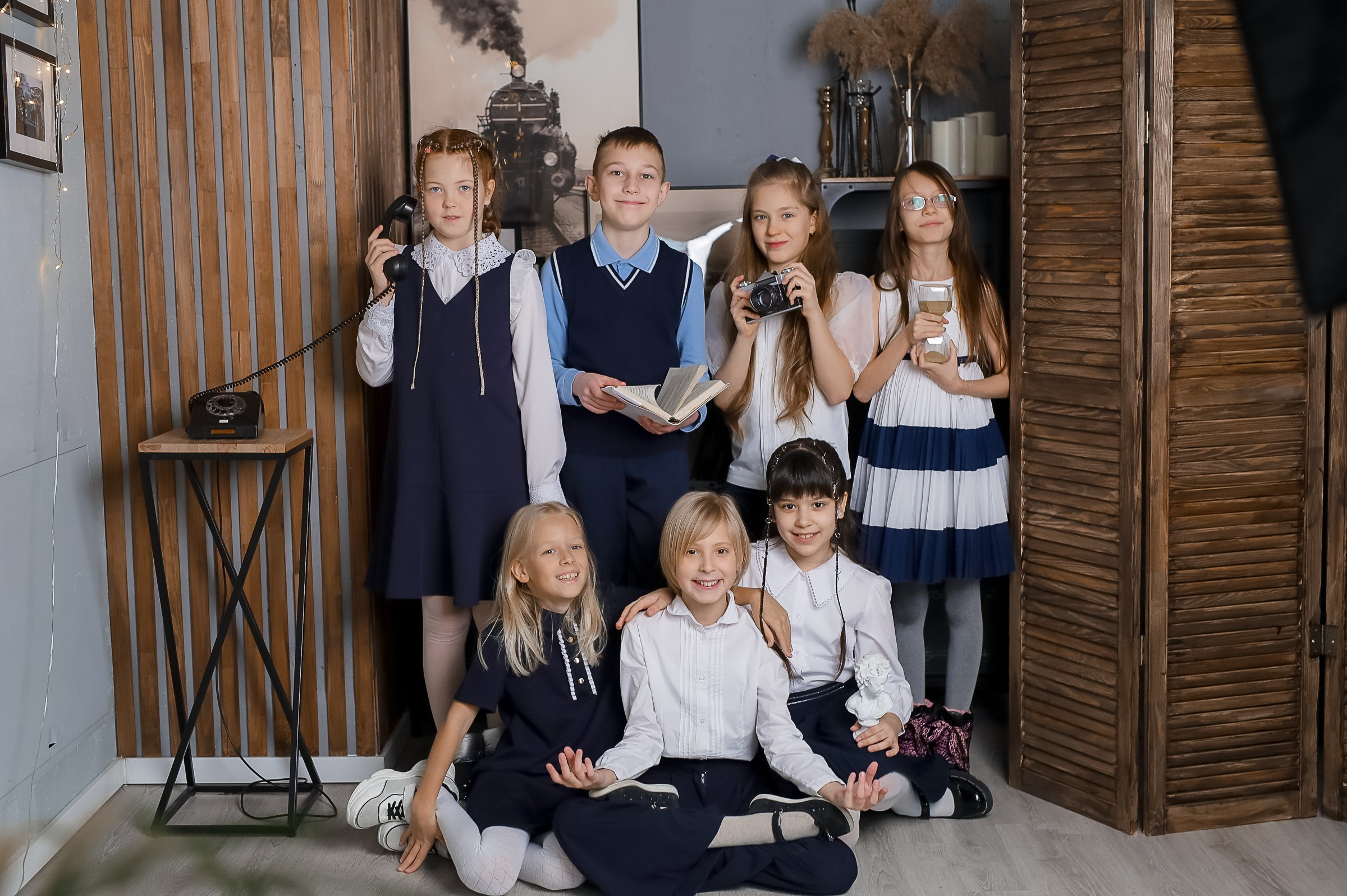 СТУДИЙНАЯ ФОТОСЕССИЯ 4 КЛАСС. Фотограф в Москве Ольга Колесникова