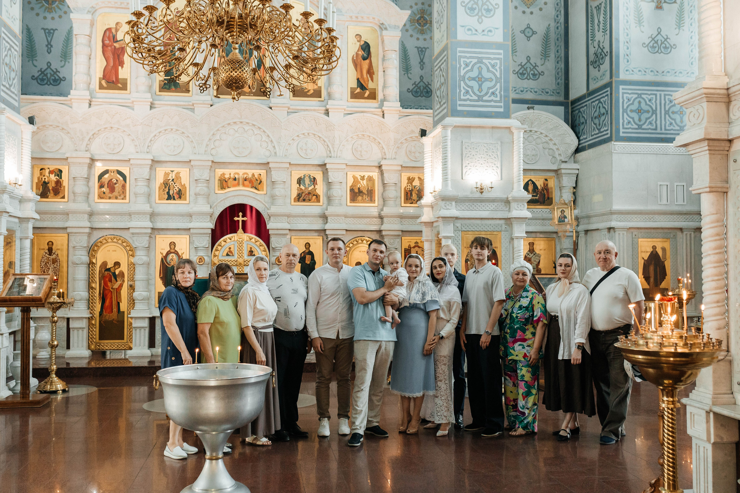 Таинство крещения Ванечки (г.Ростов-на-Дону). Фотограф в городе Сальск
