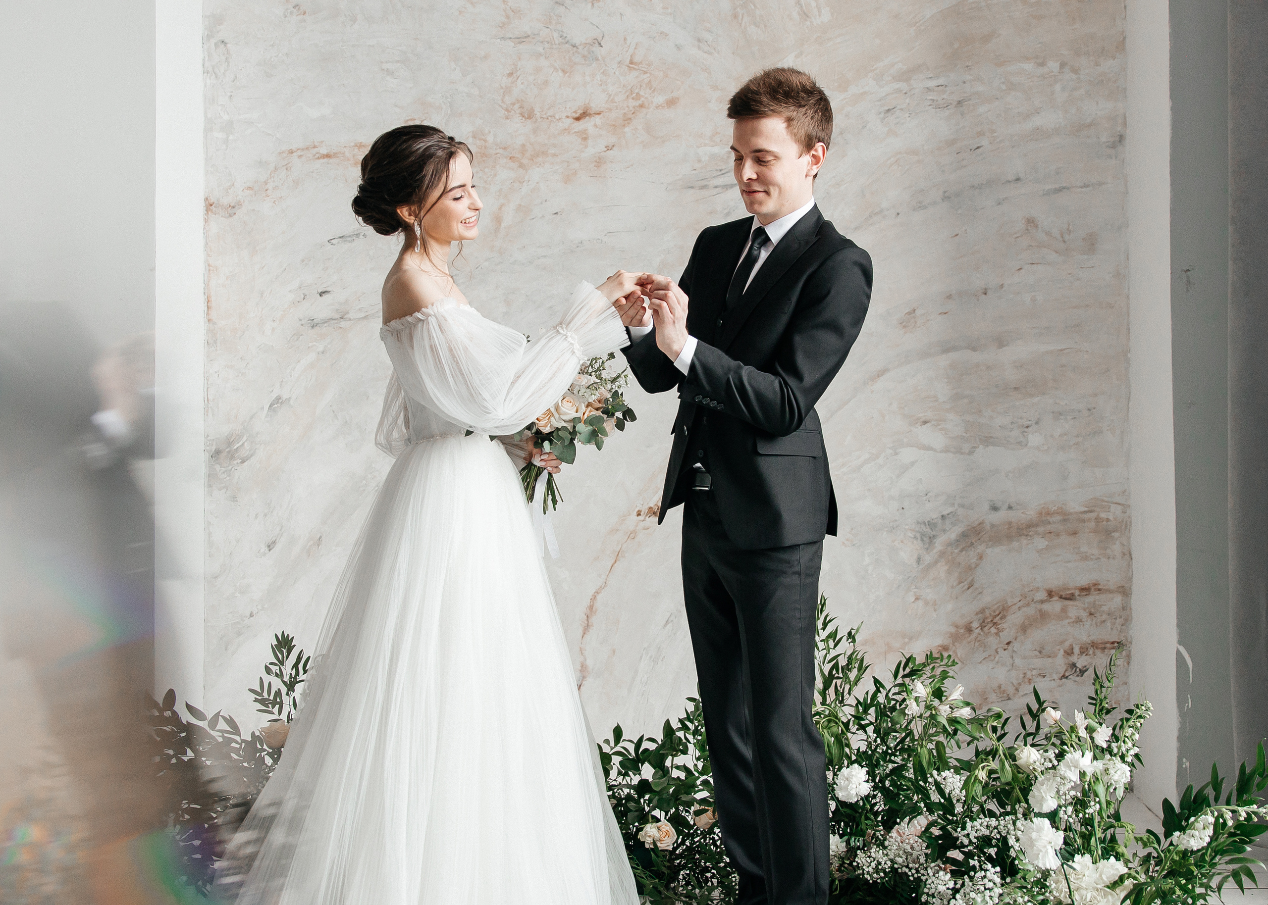 Свадебная фотосессия в фотостудии Москва. Свадебный и семейный фотограф в Москве Холда Тати