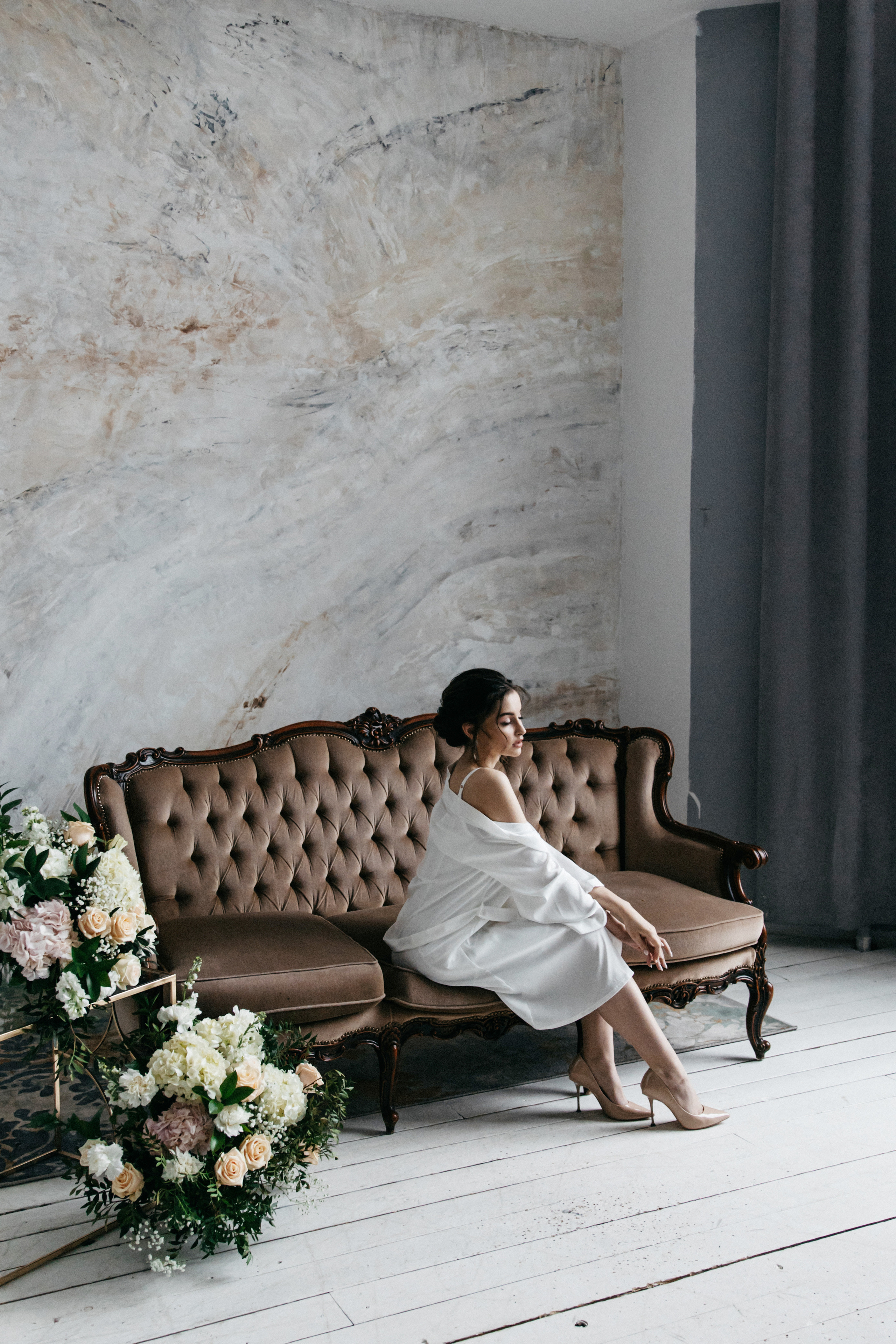 Свадебная фотосессия в фотостудии Москва. Свадебный и семейный фотограф в Москве Холда Тати