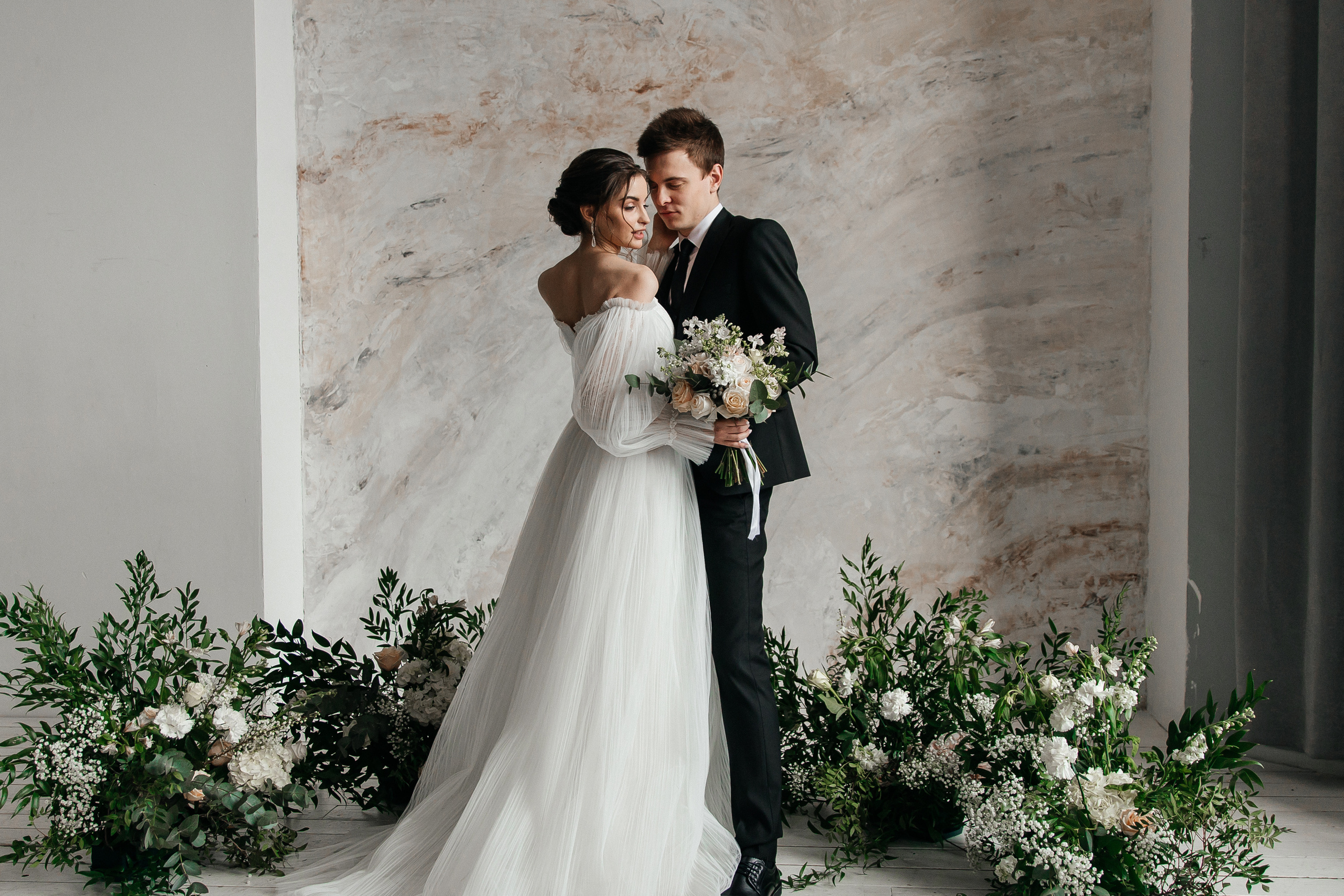 Свадебная фотосессия в фотостудии Москва. Свадебный и семейный фотограф в Москве Холда Тати