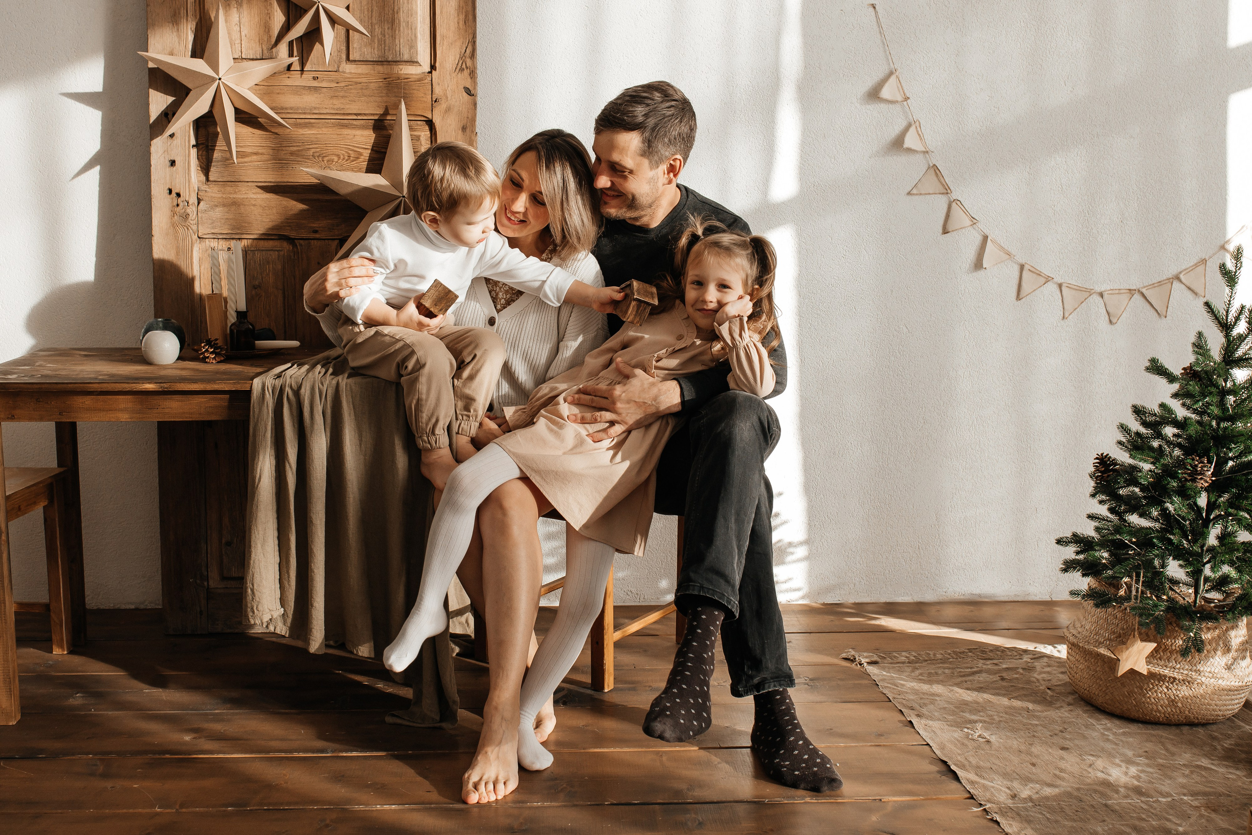 Андрей, Саша, Майя и Ванюша. Фотограф в Краснодаре Алла Потоцкая