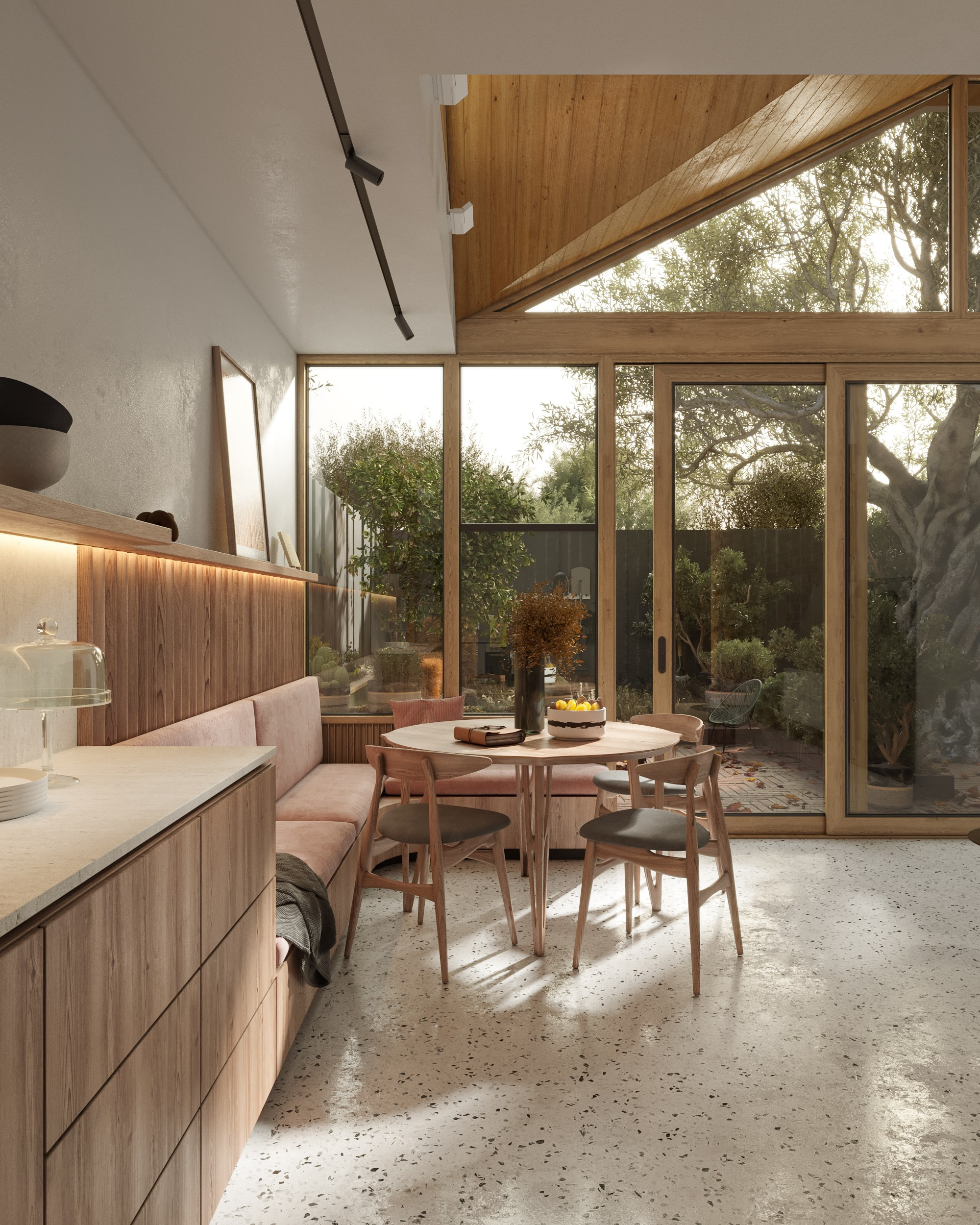 HOUSES, ABBOTSFORD, Австралия. 3D визуализация интерьера и архитектурной среды