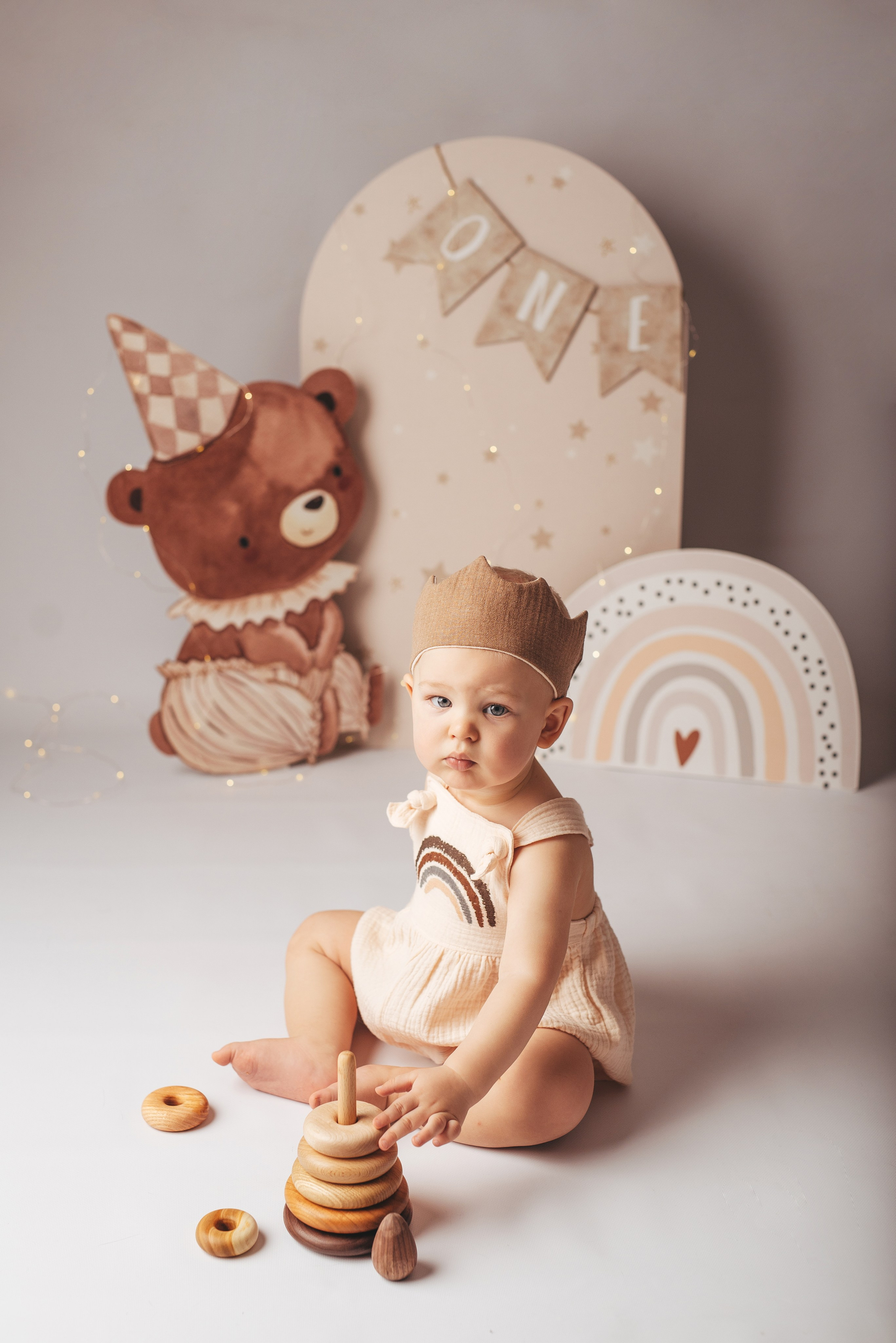 Мирон 1 годик. Фотограф новорождённых и семейный фотограф в Иваново Любовь Капранова