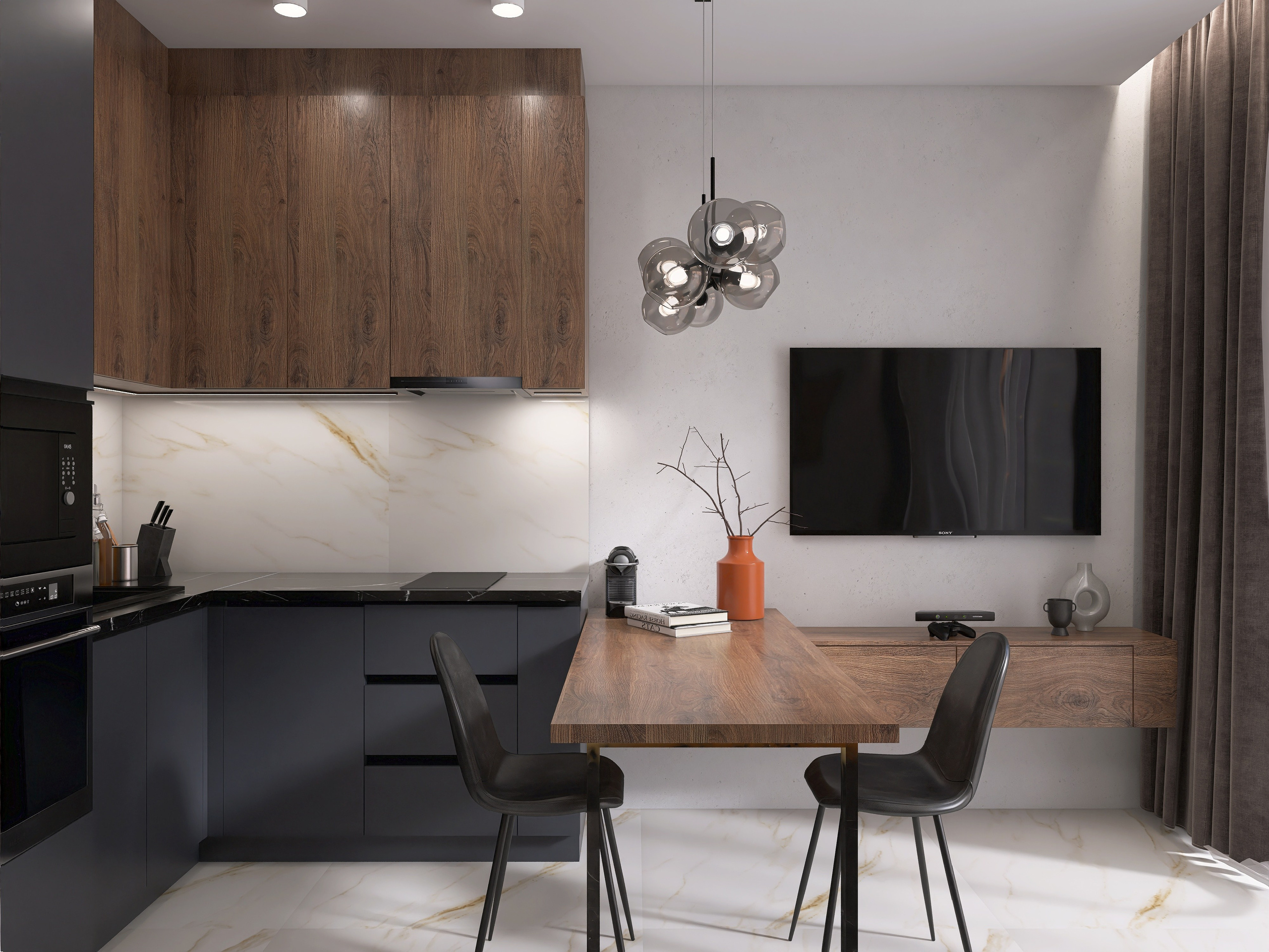 ЖК «City Bay» квартира 26 м². Дизайн для каждого