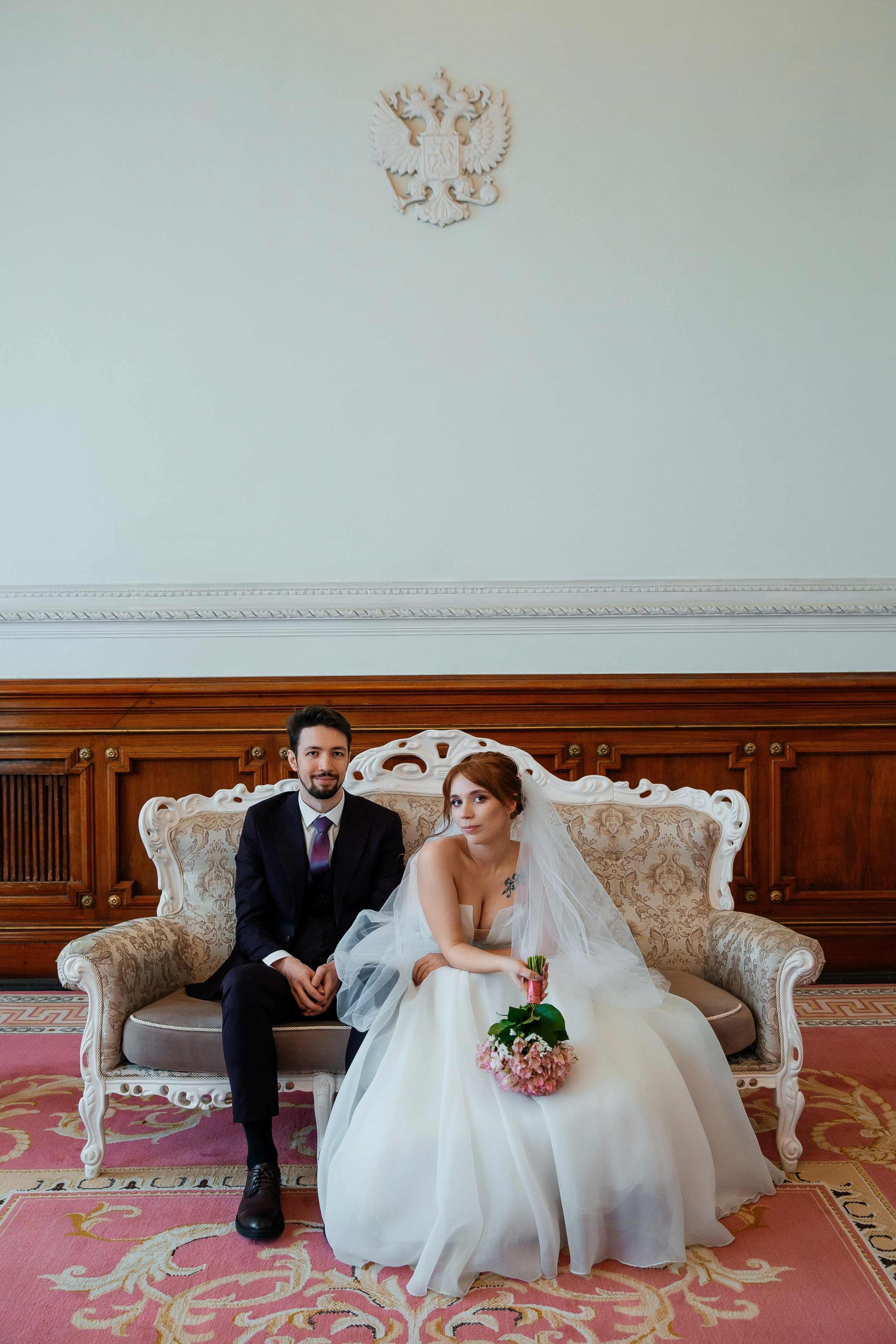 Первый ЗАГС и Фотосессия на Витебском в апреле. Свадебный фотограф в Санкт-Петербурге Вика Стукачева