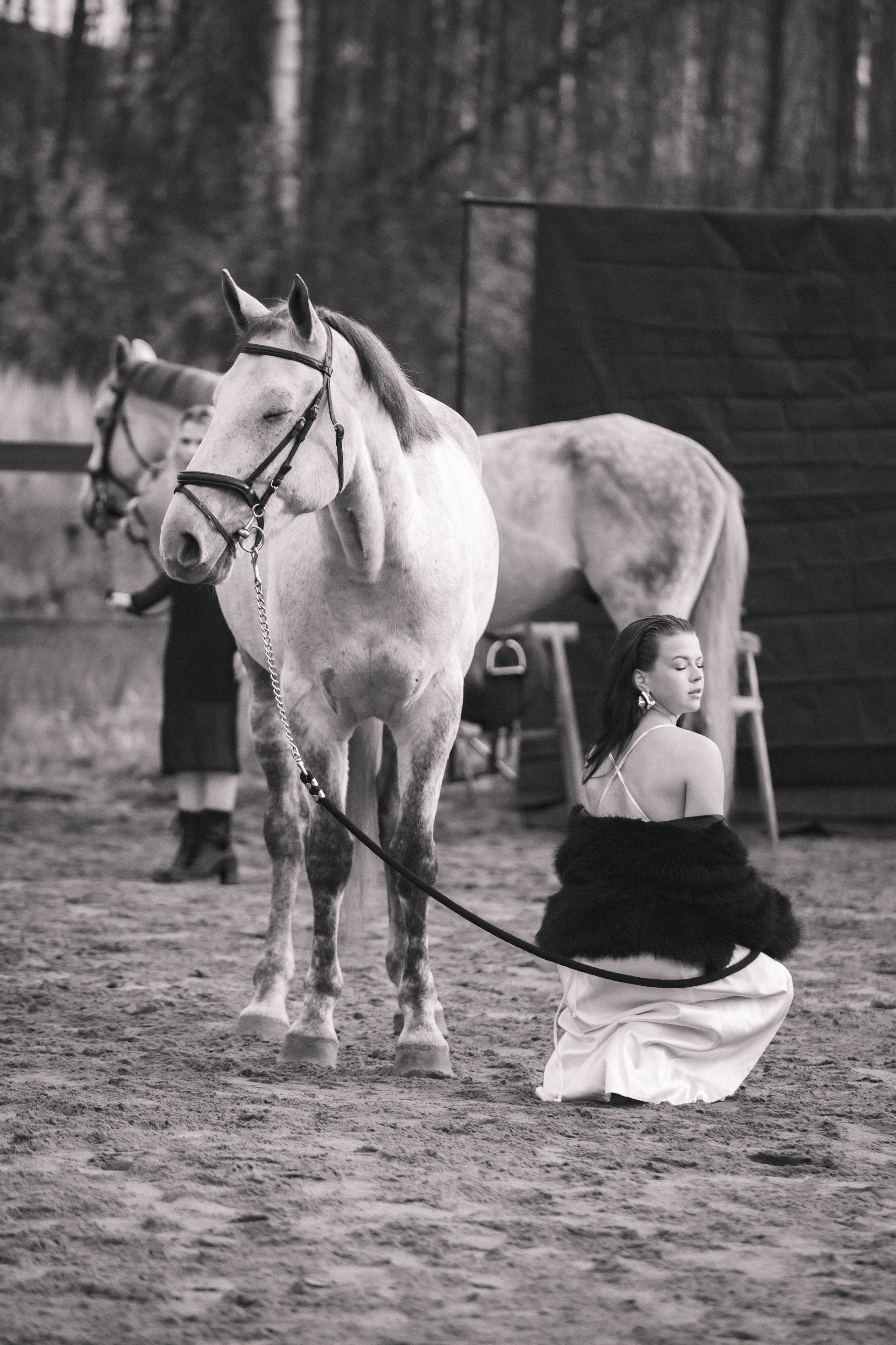 Проект DEFILE. Конный фотограф в Санкт-Петербурге Анна Лебедева