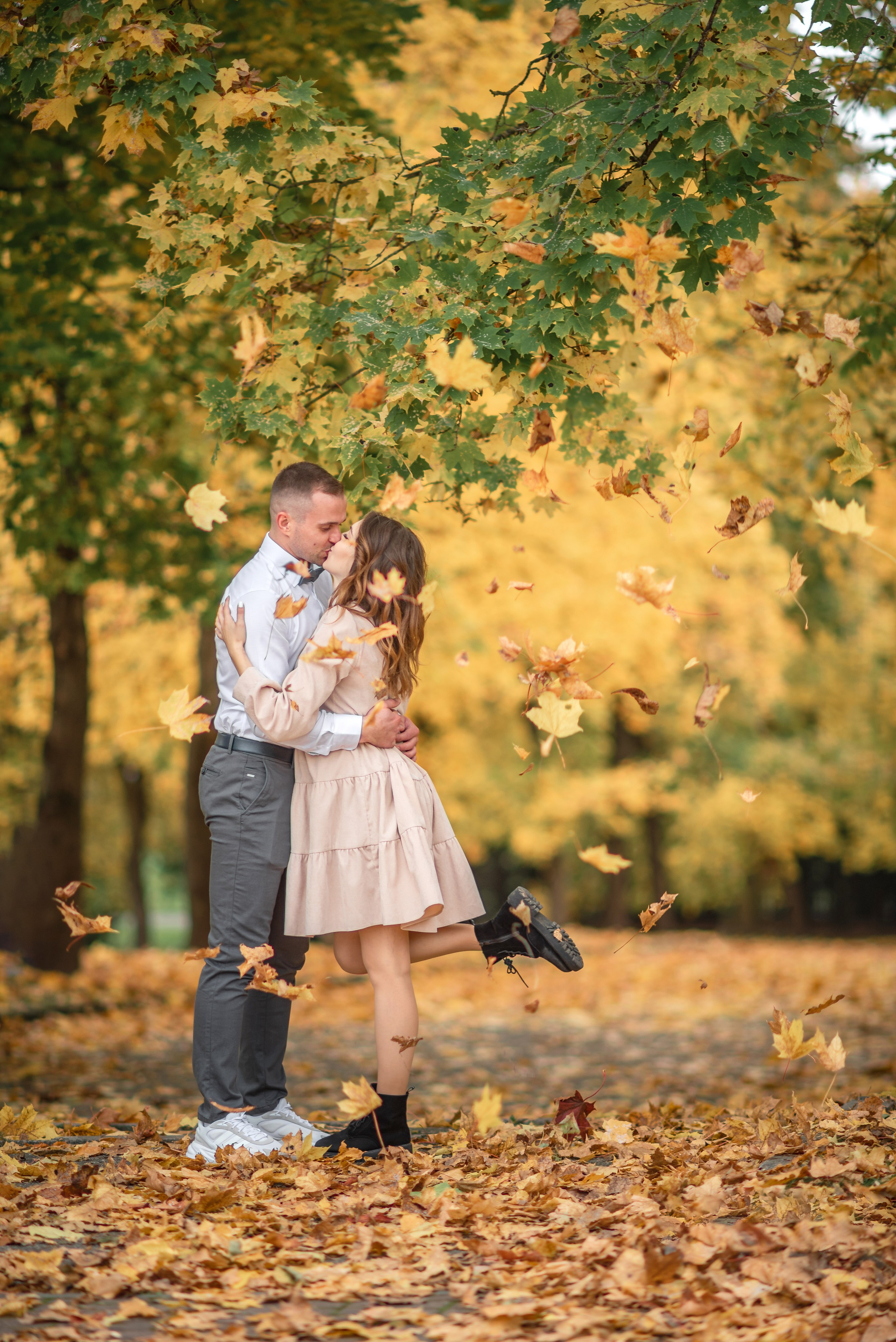 Свадебная прогулка. Екатерина и Евгений. Фотограф Марта Козел. Гродно, Беларусь