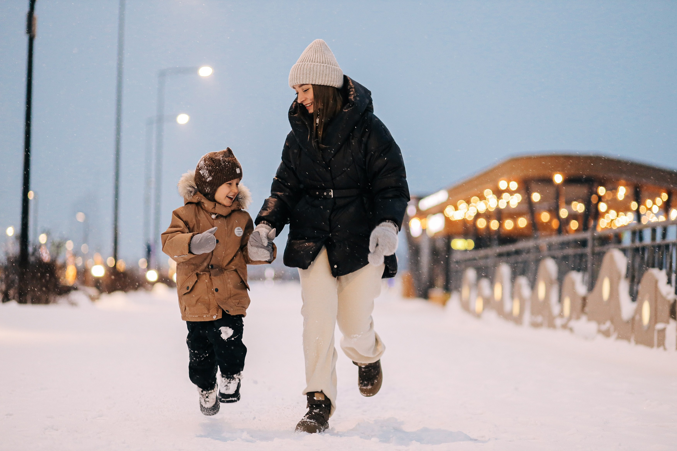 Уличная зимняя. Фотограф Кемерово