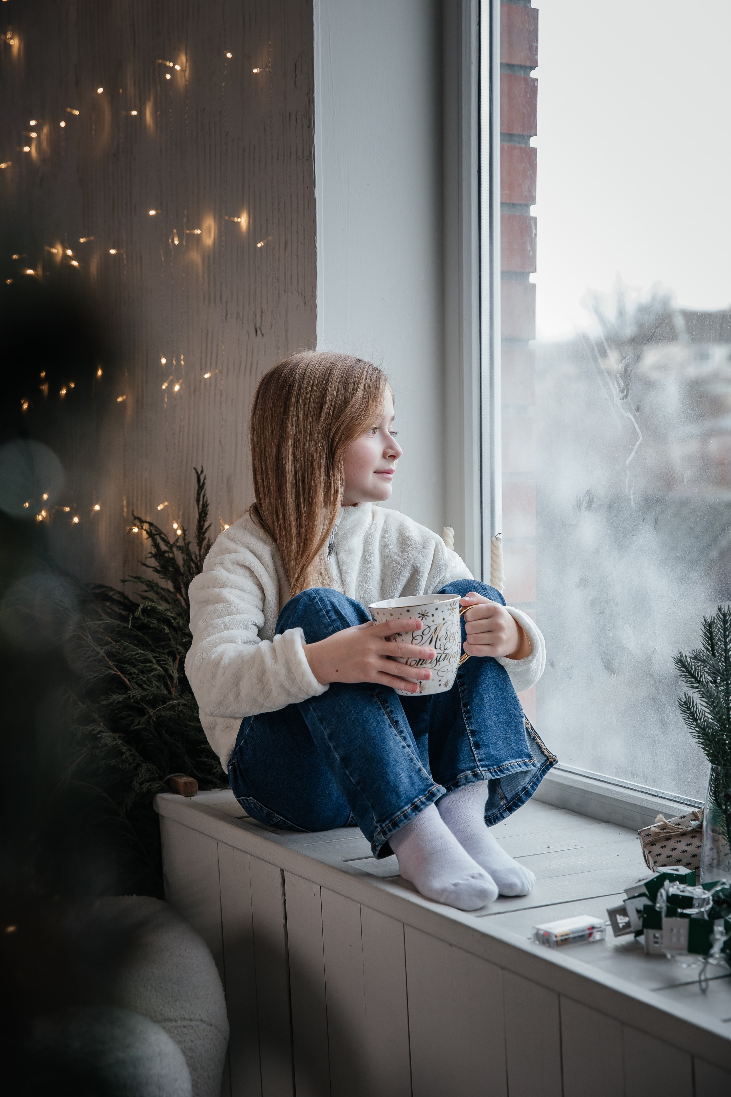 Семейная новогодняя фотосессия. Фотограф Любава Колесник. Выпускные альбомы в Крымском районе
