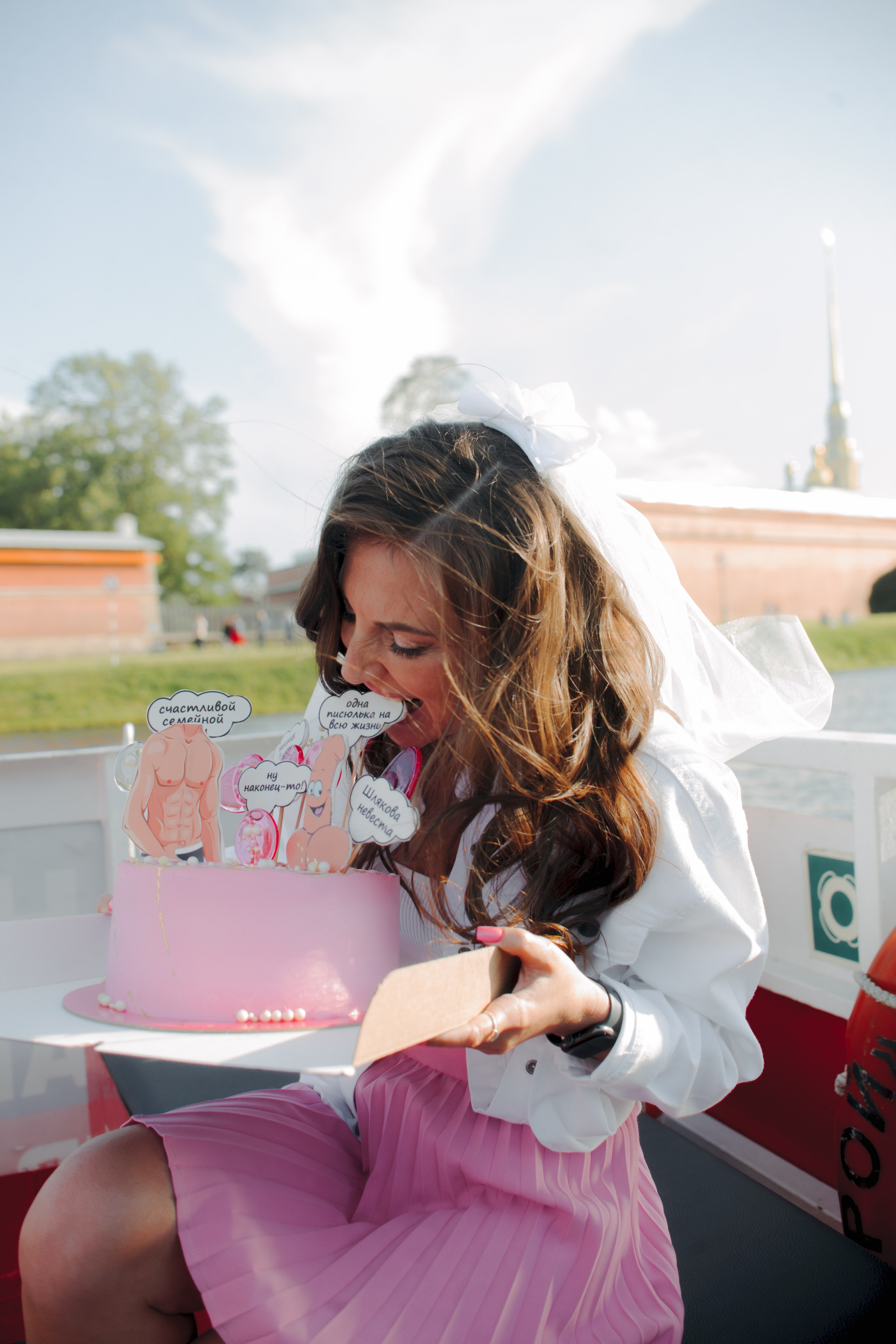 Кораблик в розовом. Репортажный фотограф Алена Фадеева