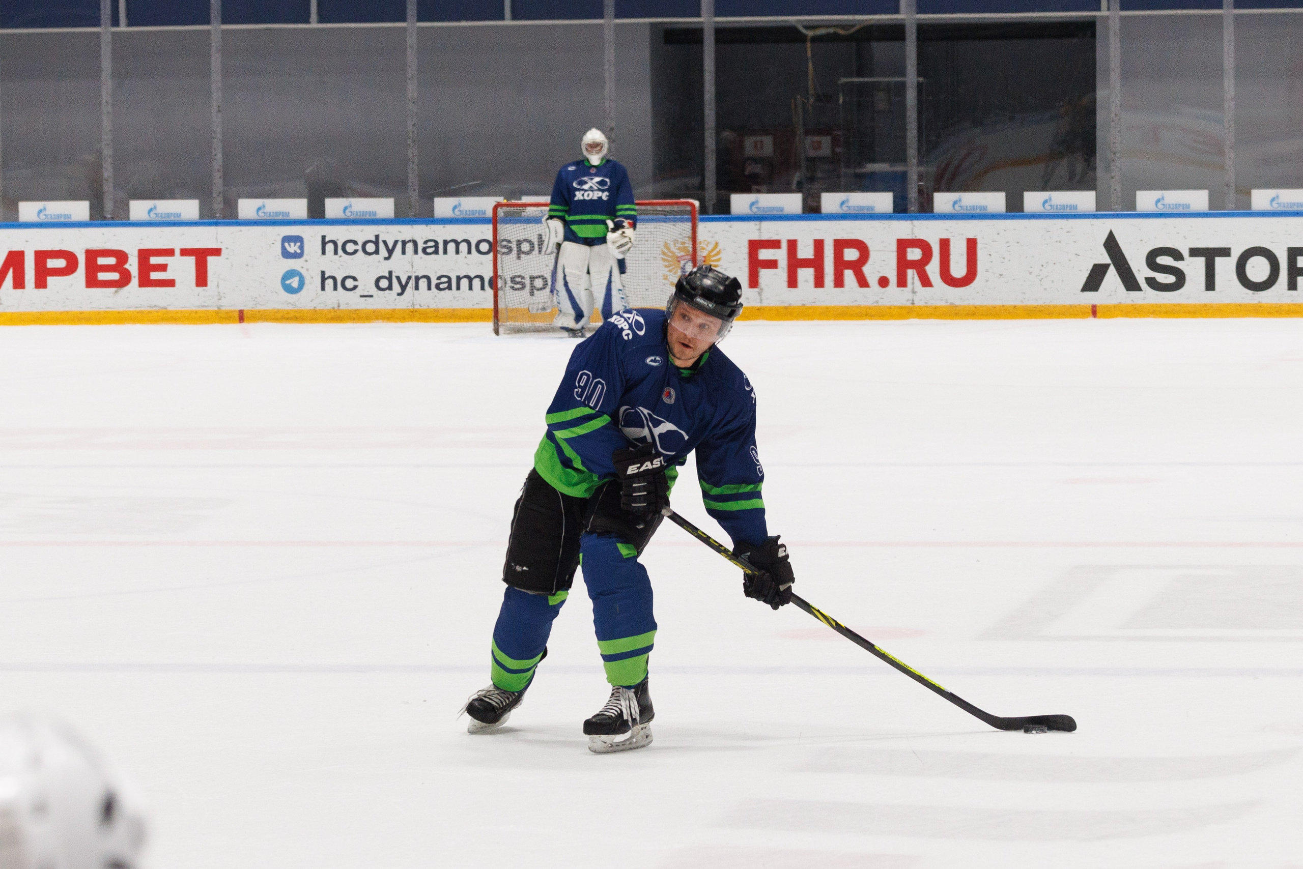 НХЛ (40+) Ижорец — Хорс 3-3. Фотограф Александр Заломаев