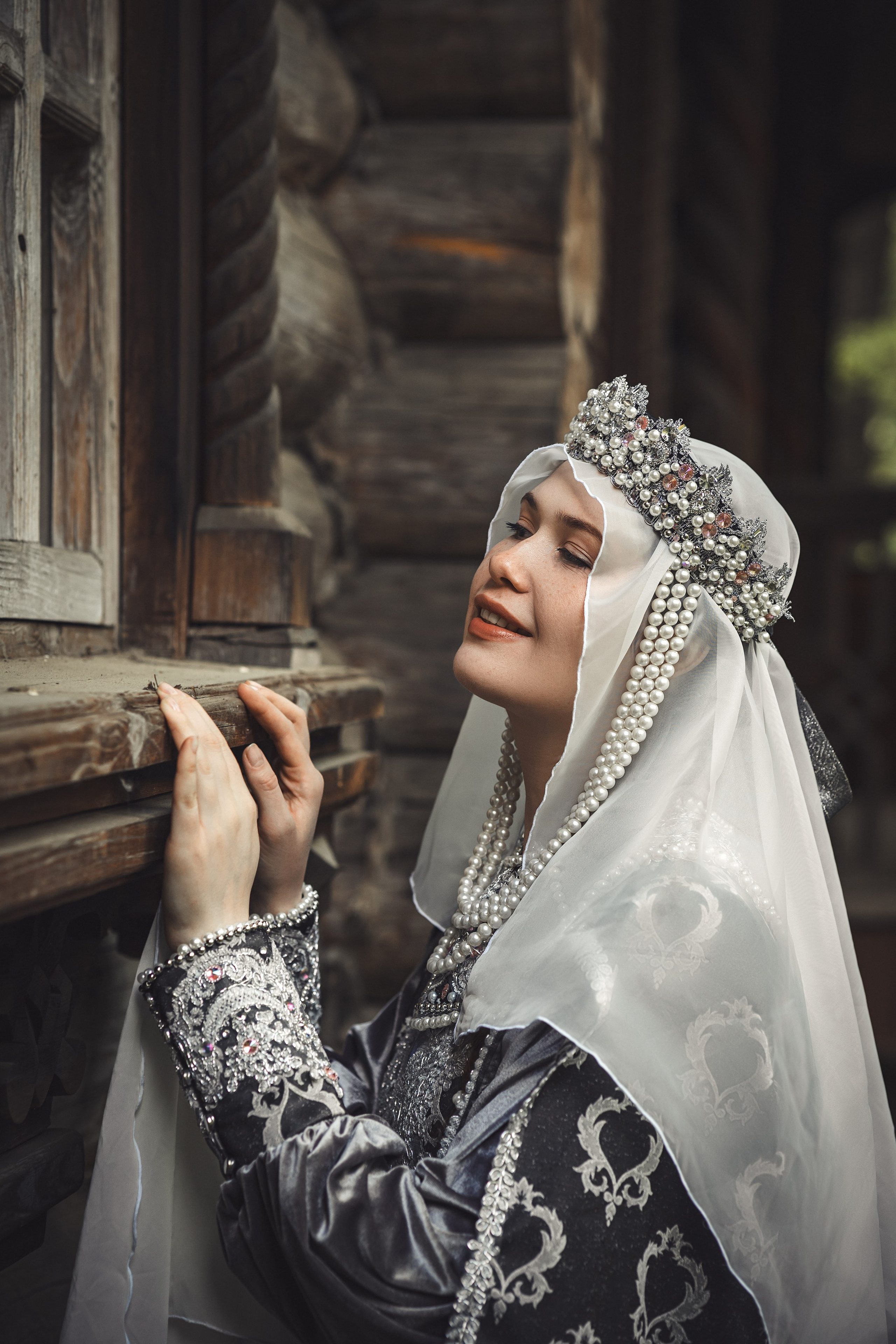 Мужчина и&nbsp;женщина, портрет, русский народный костюм, сказочная фотосессия, косплей, арт, фотосессия на природе, фотограф,  Москва