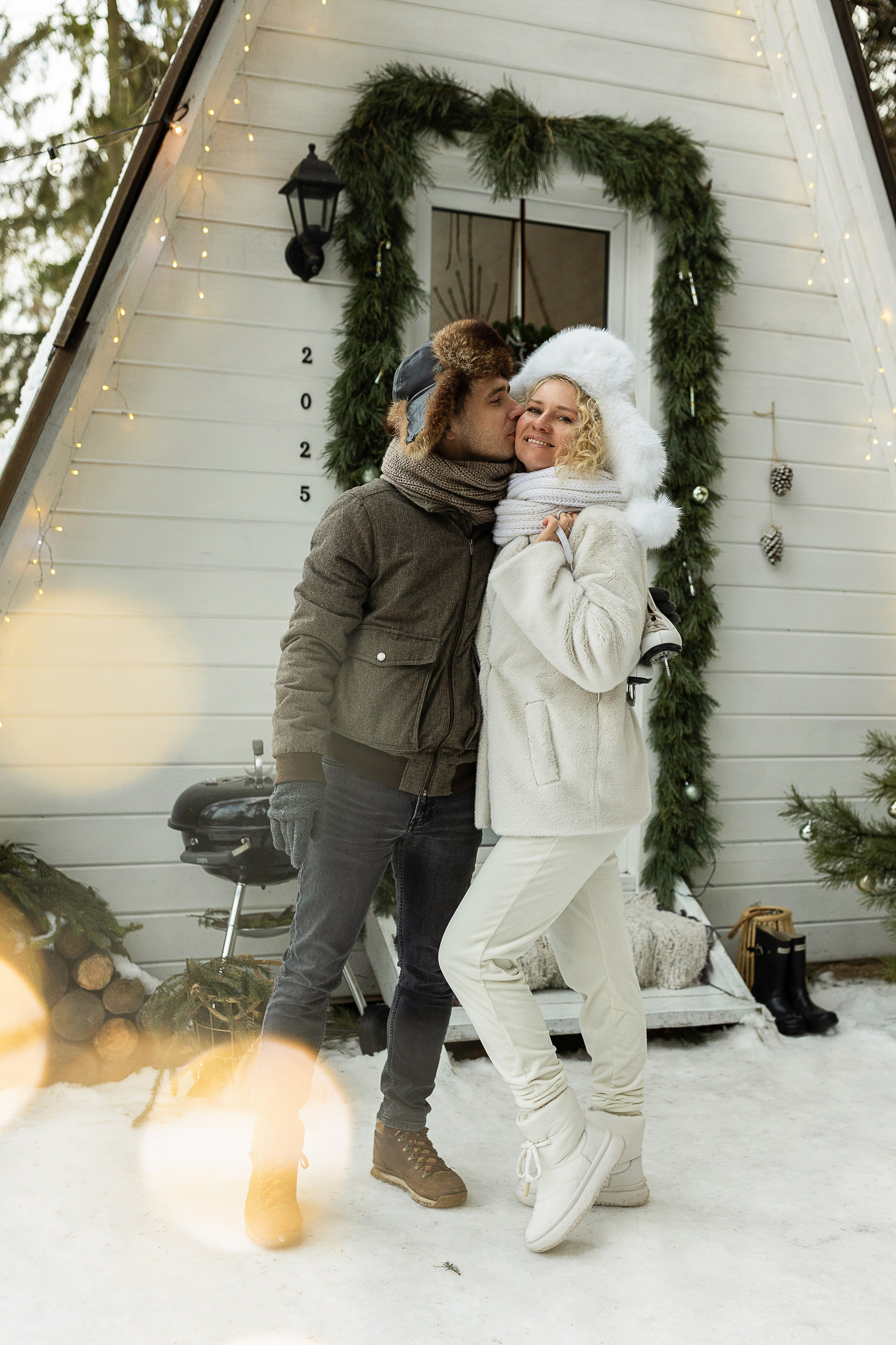 Зима в Кантри Хаус (загородная локация). Семейный и детский фотограф в Москве Олеся Маркина
