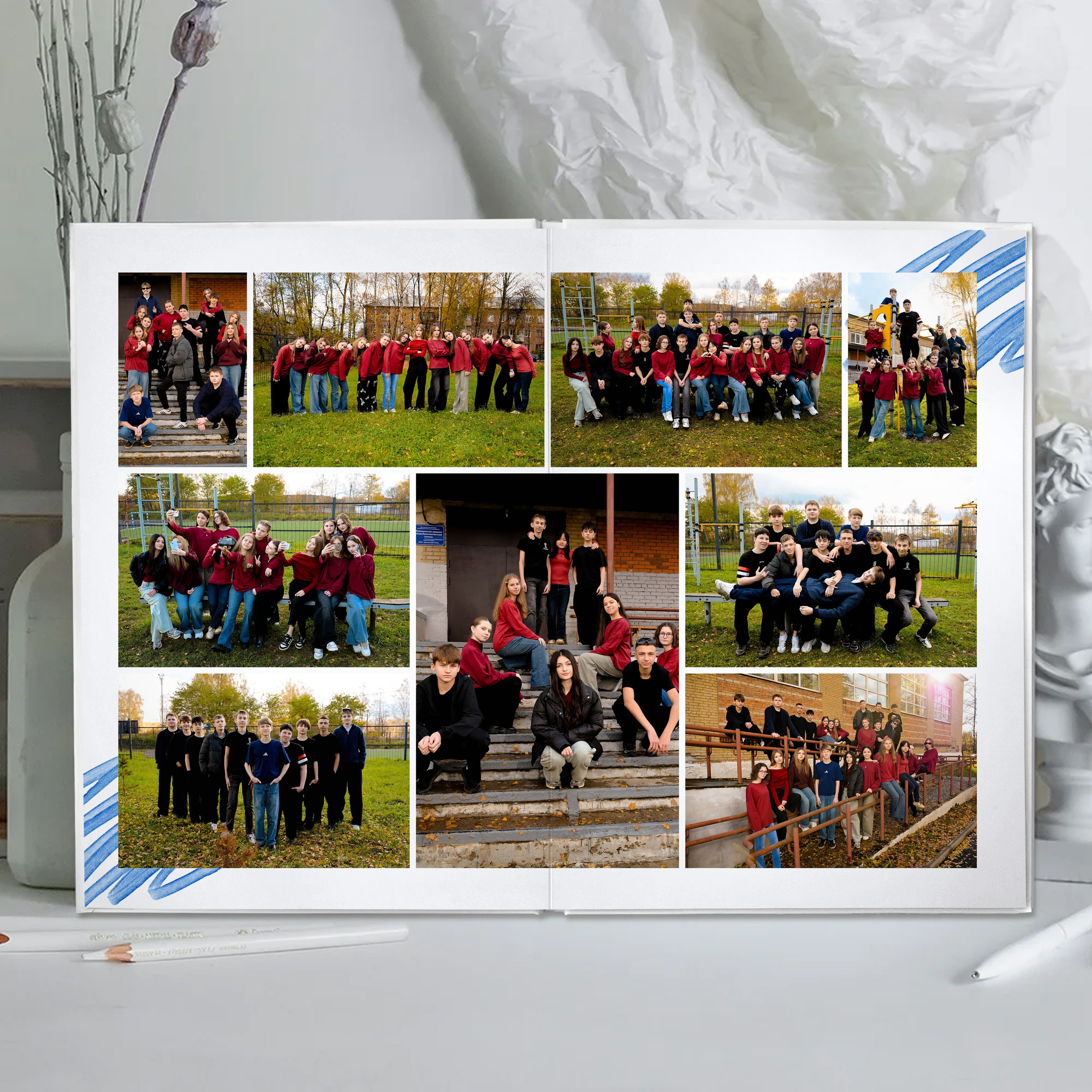 Выпускные фотокниги 9-11 классы. Студия выпускных альбомов Тульская область