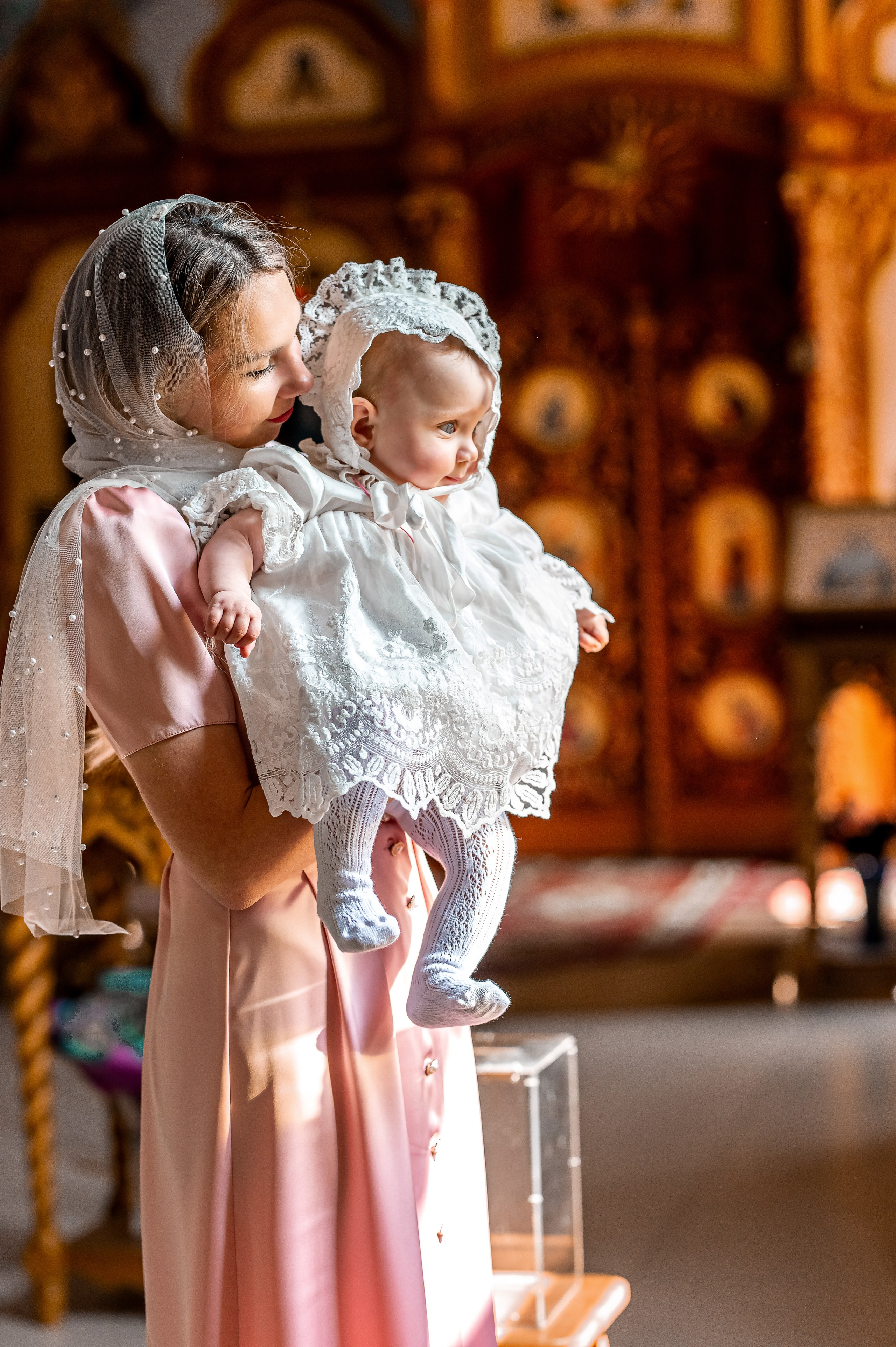 Таинство Крещения Есении. Фотограф Таинств Крещения и Венчания в г. Курске