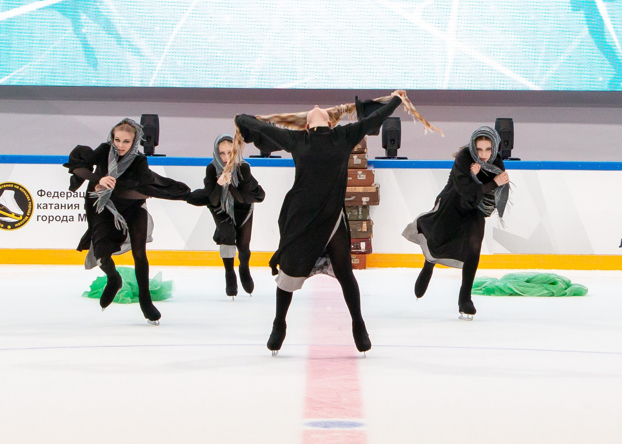 Кубок Московского Спорта. Фестиваль балетов на льду «Битва Школ» 2024. Репортажный фотограф в Москве