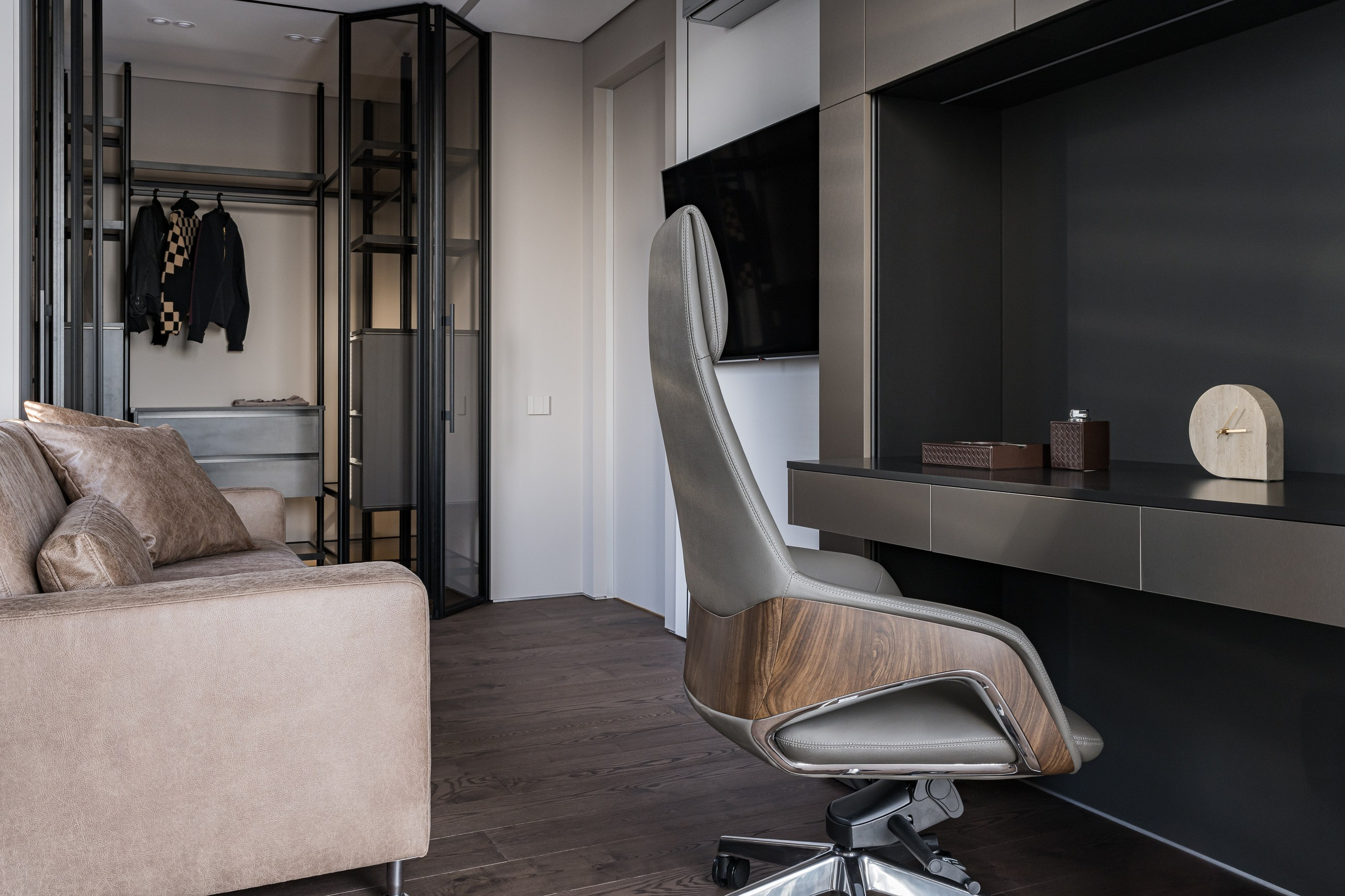 ЖК Вернисаж. Дизайн студия The IDF. Мебель на заказ