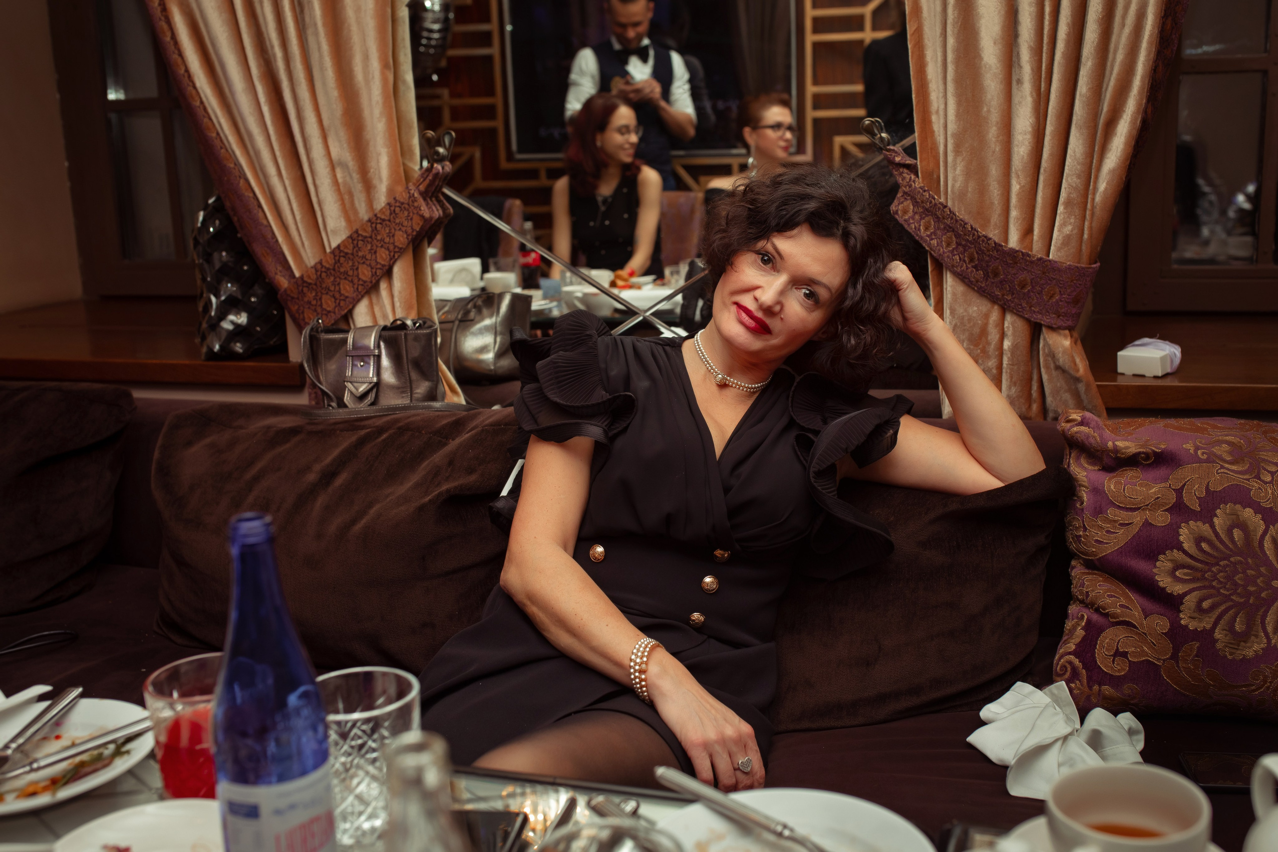 Юбилей в караоке. Семейный и детский фотограф в Москве Дорогова Екатерина