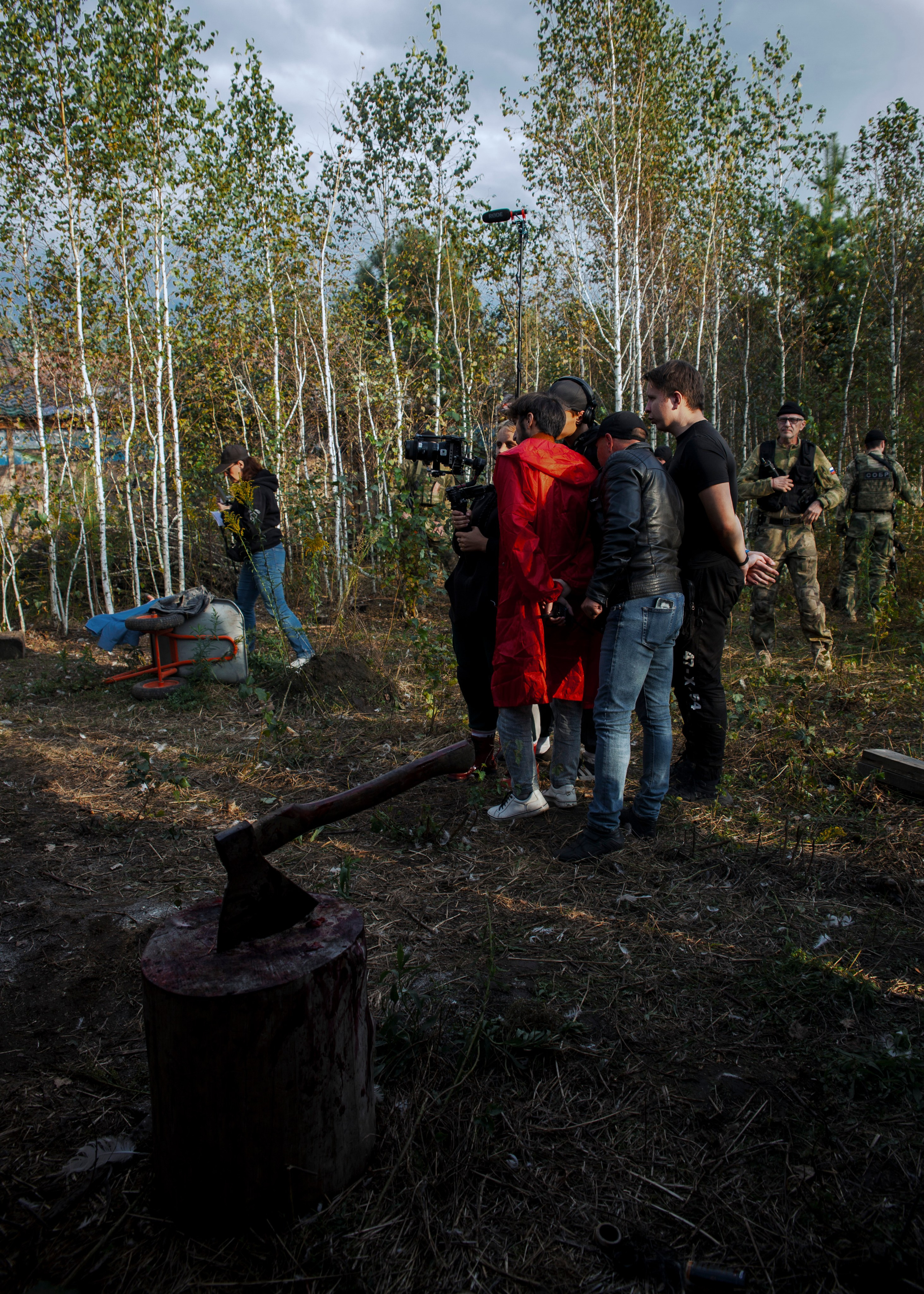 Backstage со съёмок фильма «Reverenсе». Портретный фотограф в Москве Дарья Цезария