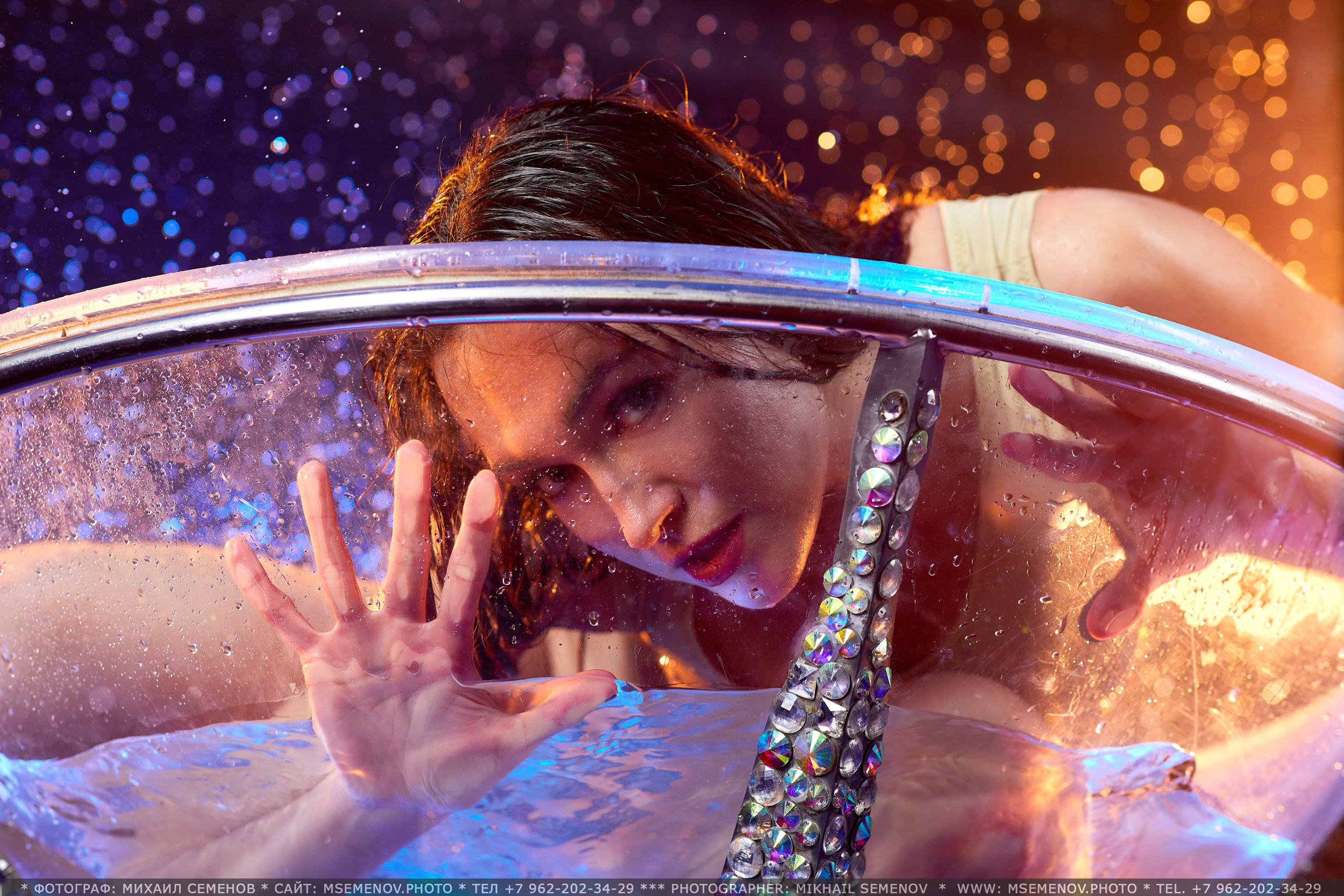 Аква-фотосессия для девушек «Play of light» Фотограф в Ярославле Михаил Семенов
