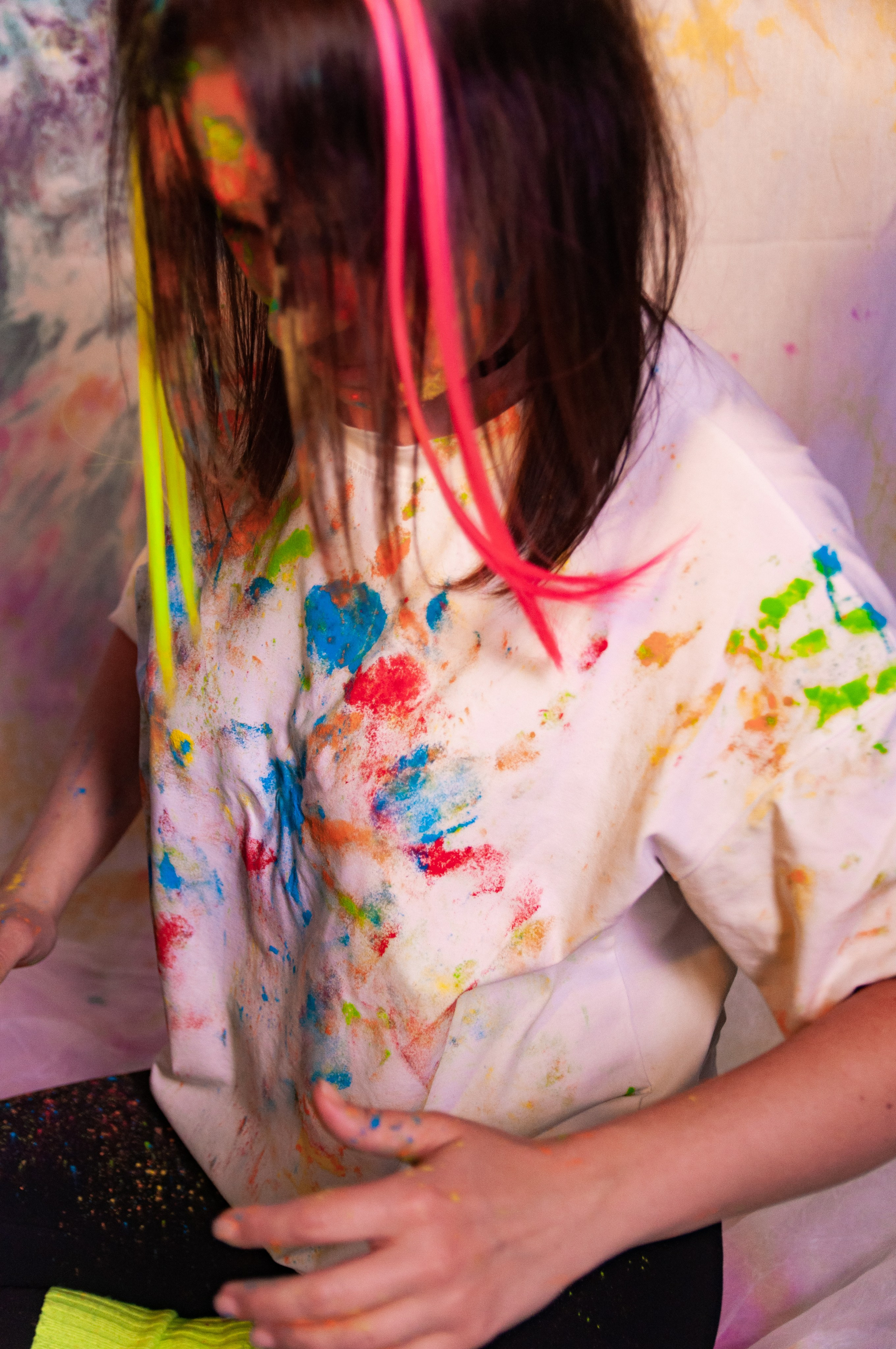 Фотопроект с красками холи. Фотограф Катя Щербина