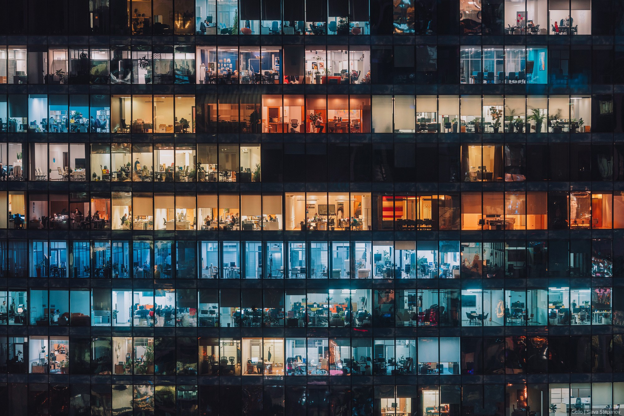 Огни Москва-Сити