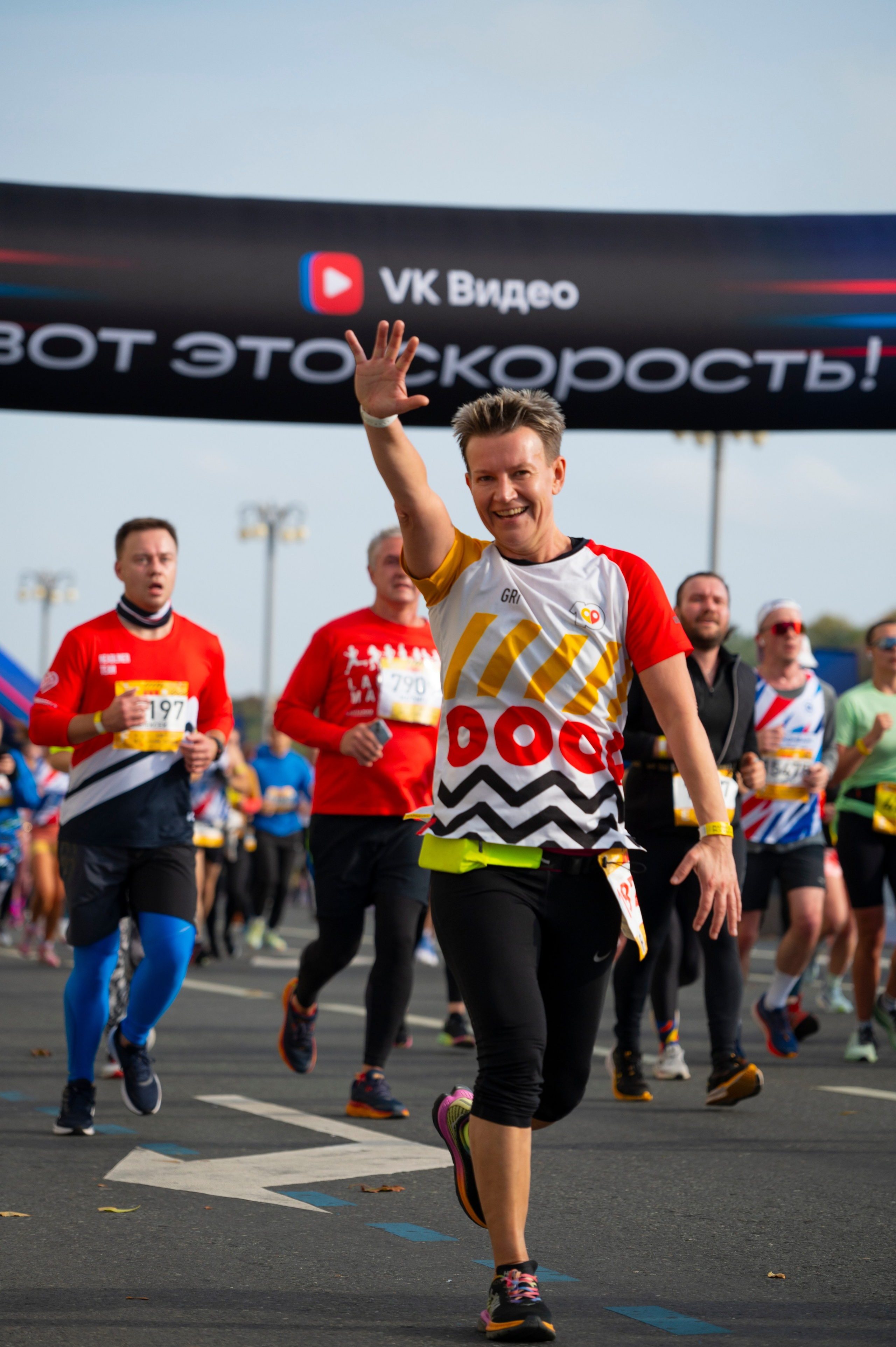 Спортивные мероприятия: Московский марафон 2024. Фотограф Михаил Волков