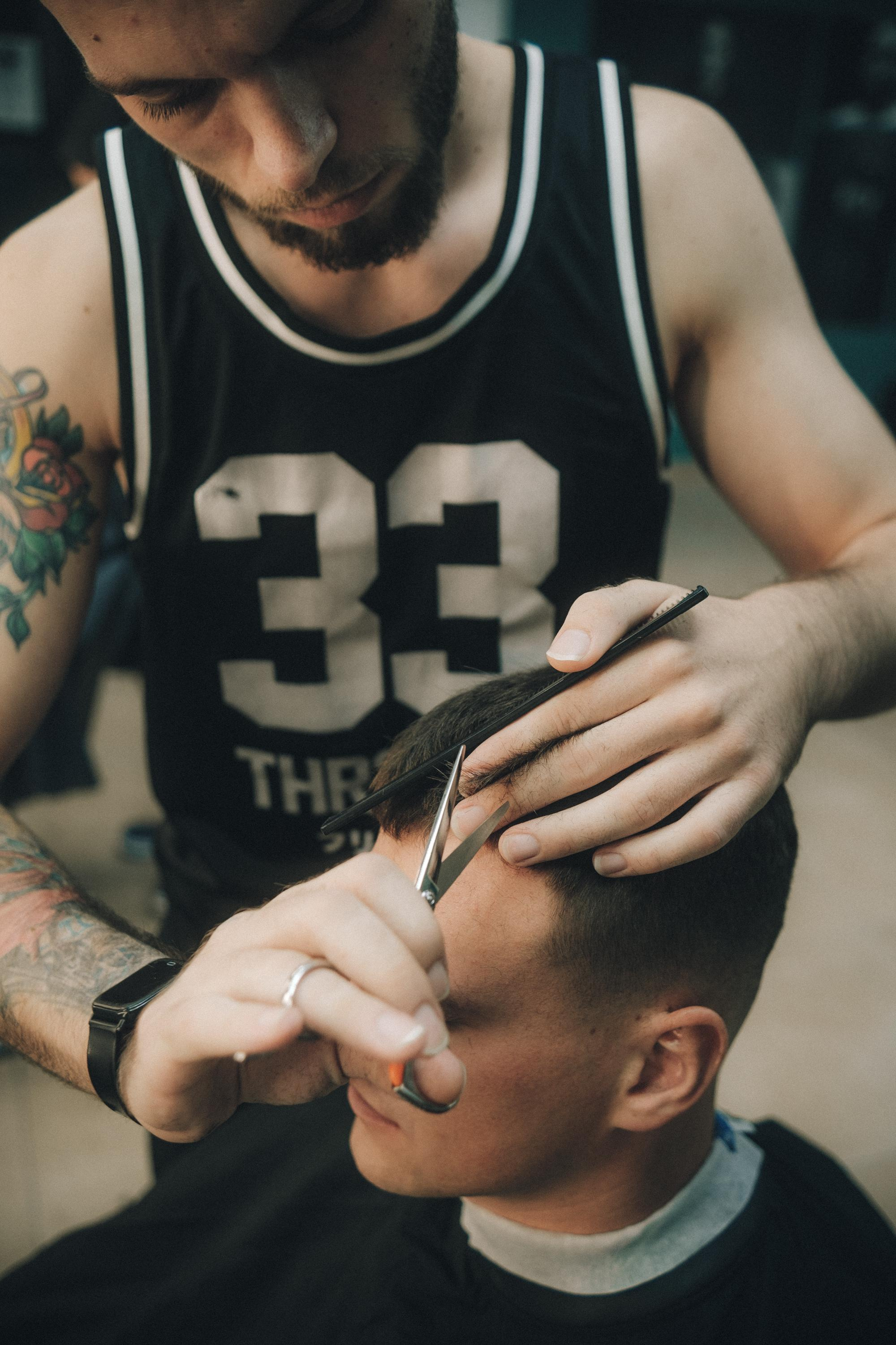 OG Barbershop. Репортажный и портретный фотограф в Москве Илья Спиридонов