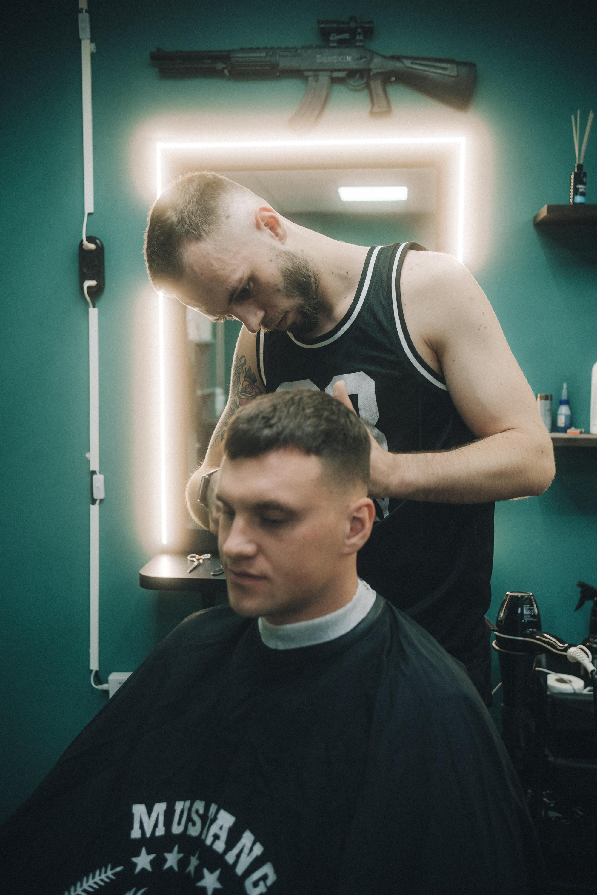 OG Barbershop. Репортажный и портретный фотограф в Москве Илья Спиридонов