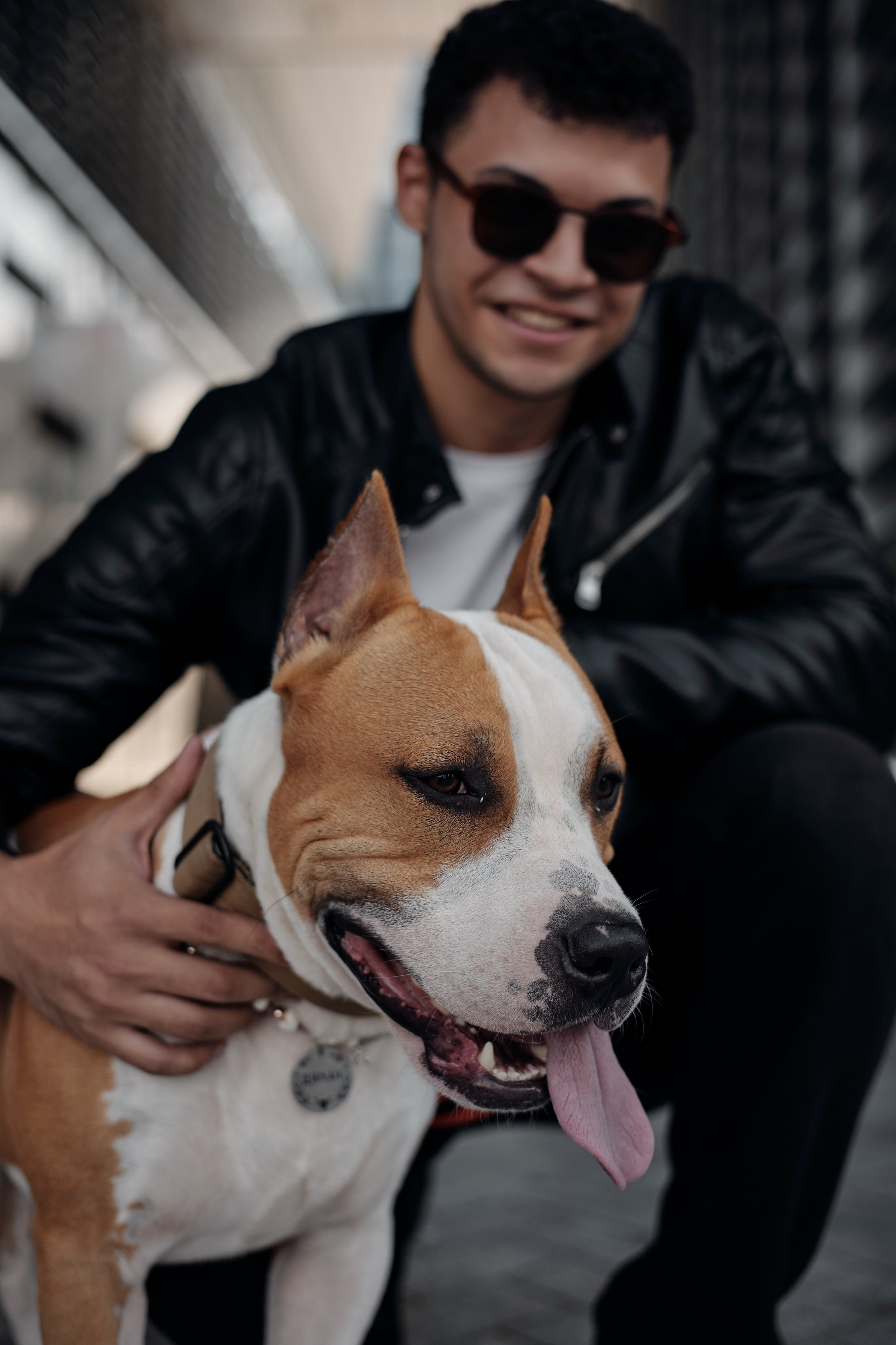 Абдо (прогулка с собакой). Фотограф из Казани