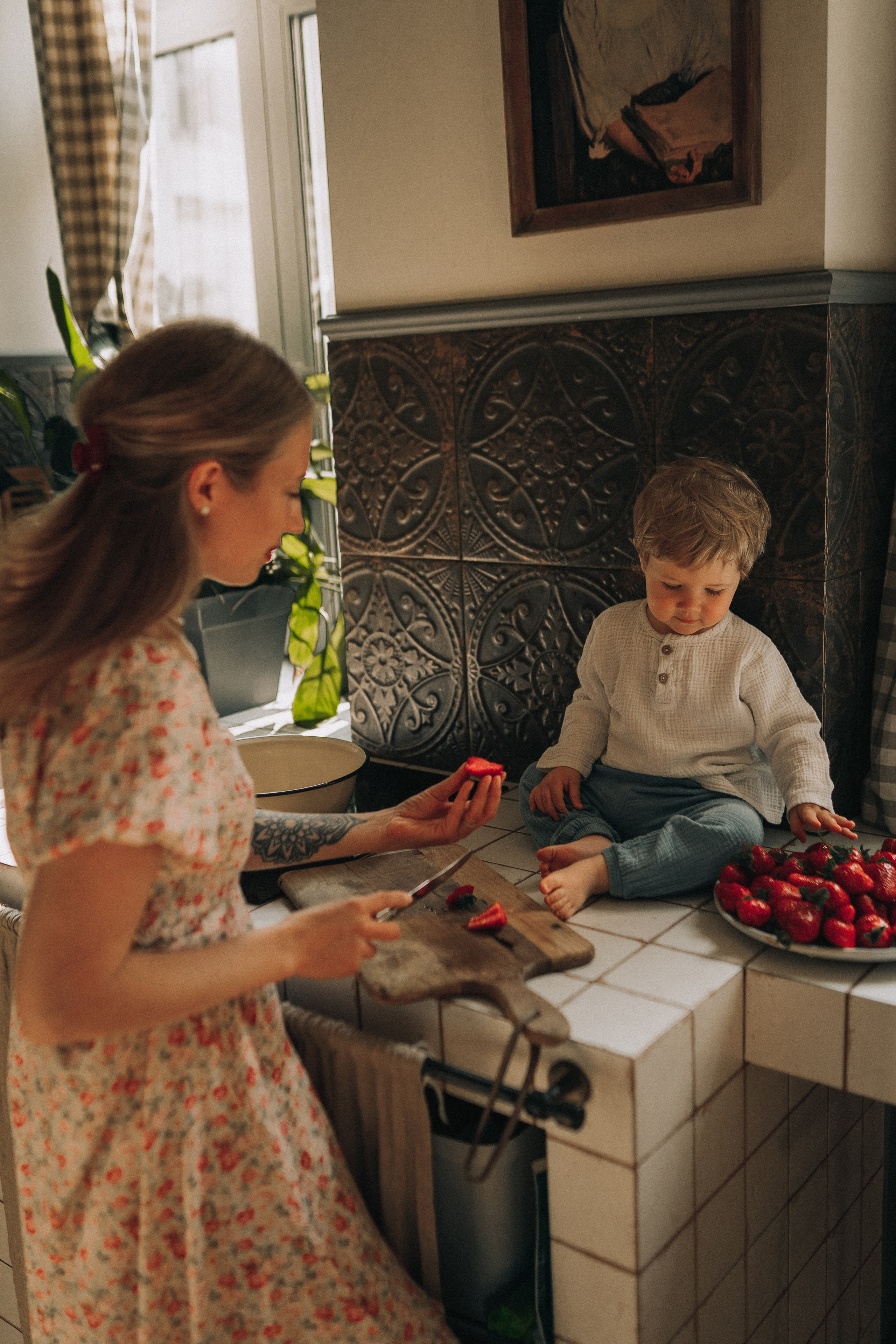 Клубничное утро. Мария Старостина фотограф