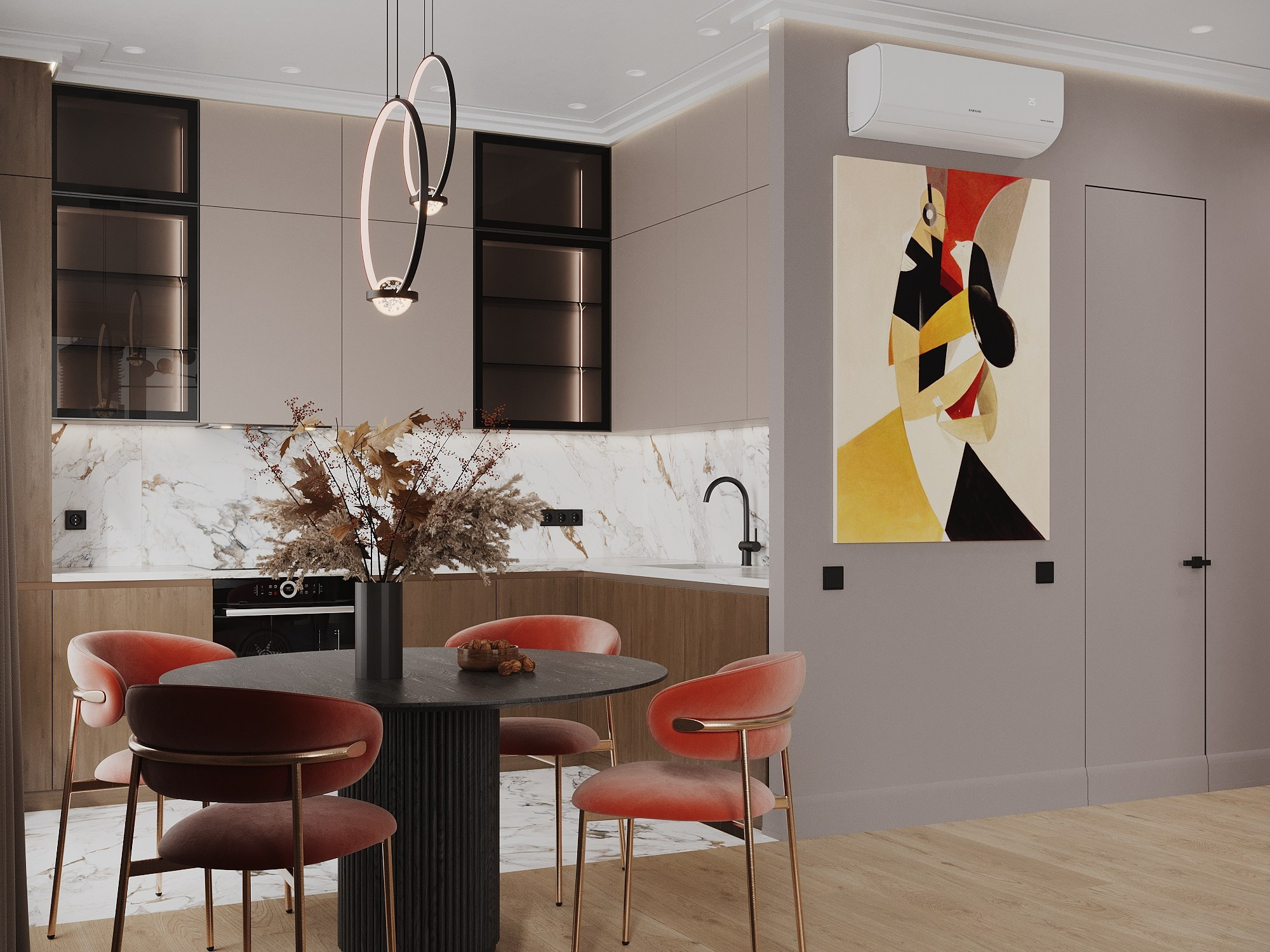 Сердце Столицы. Компактная квартира для сдачи в аренду. Дизайн интерьеров с Анастасией Рулевой